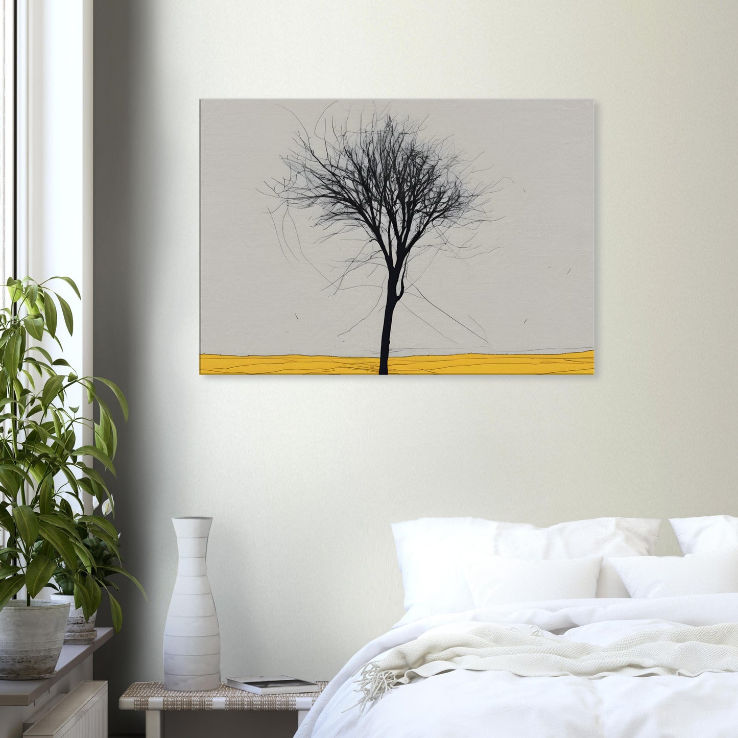 Solitude Essence - Minimalist Abstract Wall Art Print