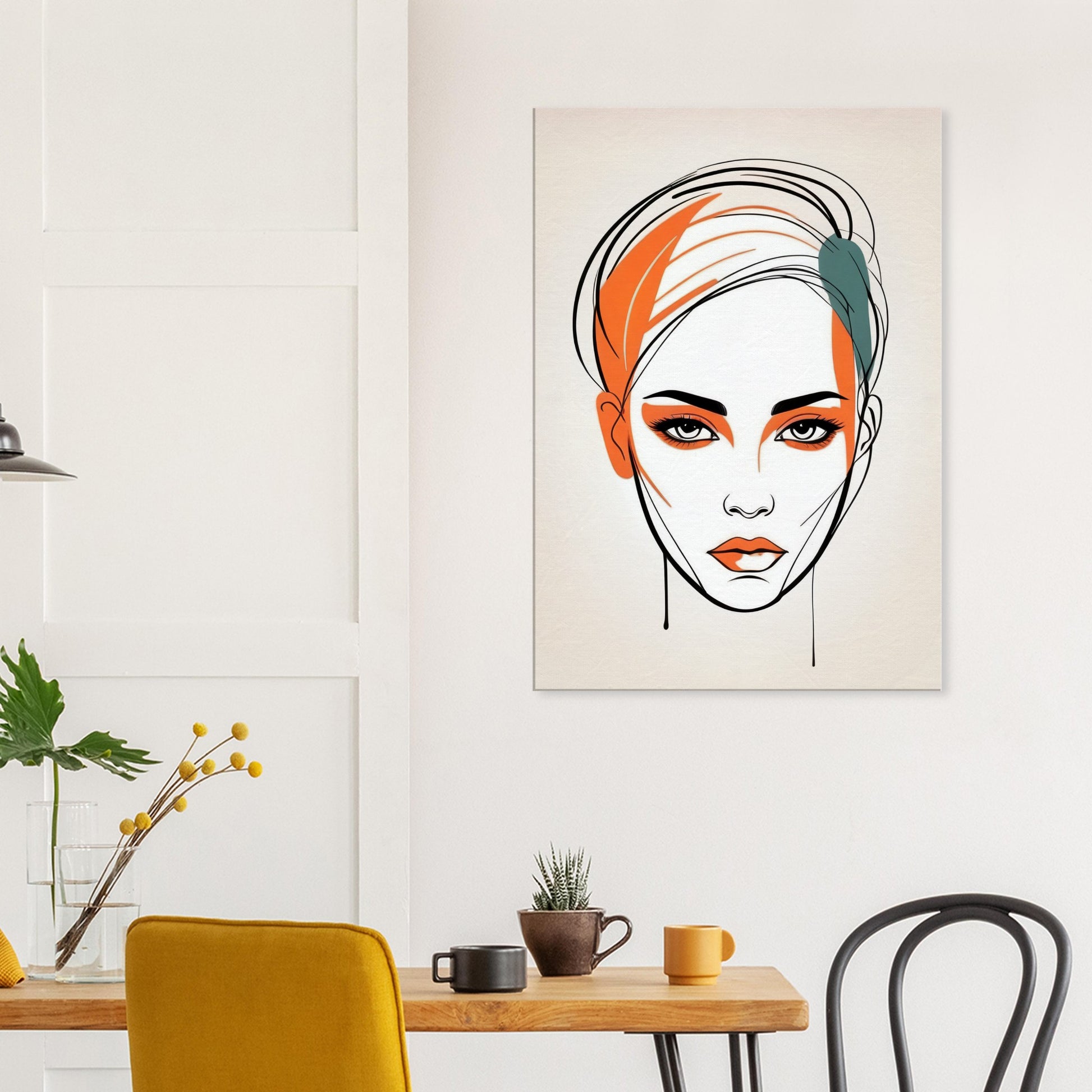 Elegance Unveiled - Minimalist Abstract Art for Modern Spaces