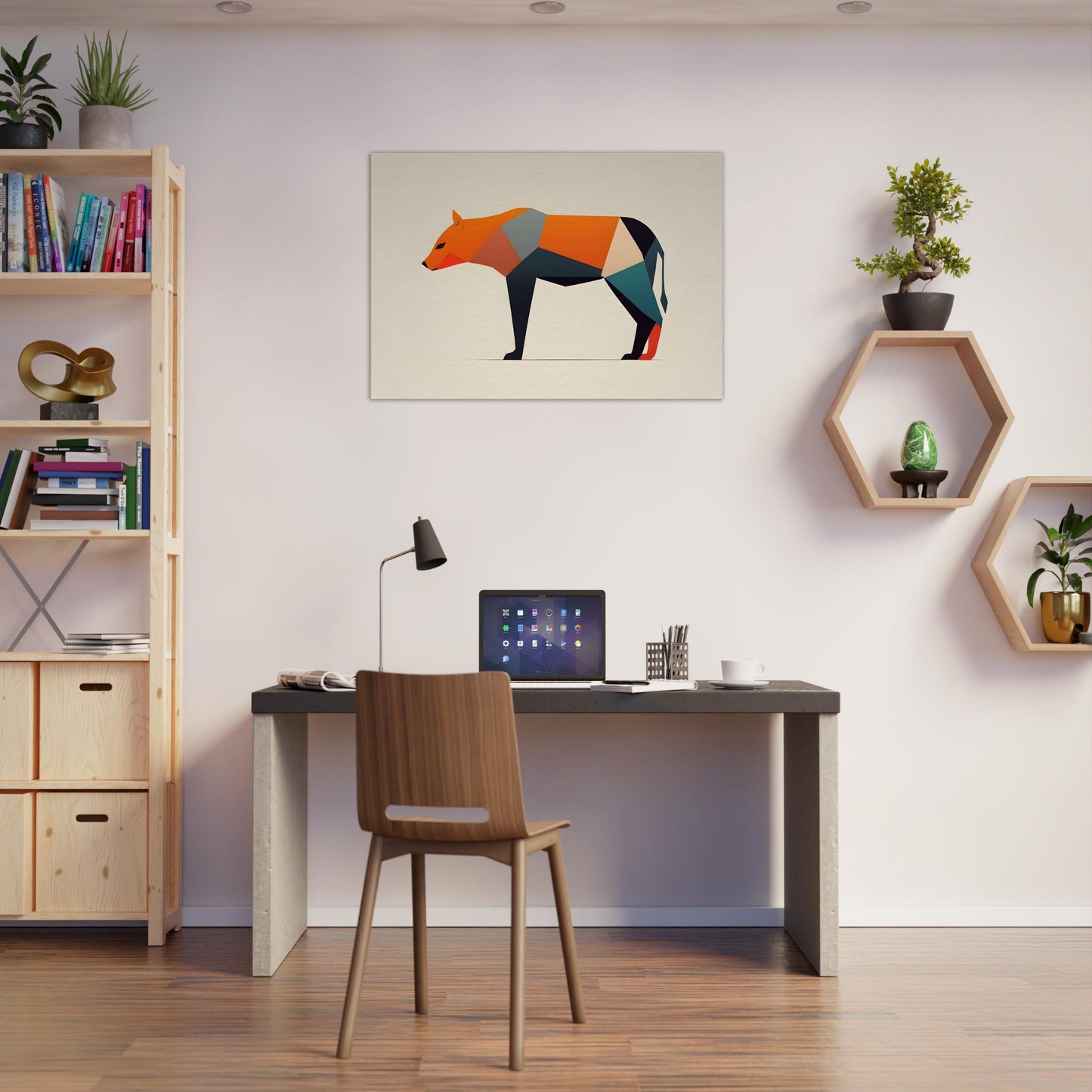 Polygonal Animal - Modern Minimalist Wall Art