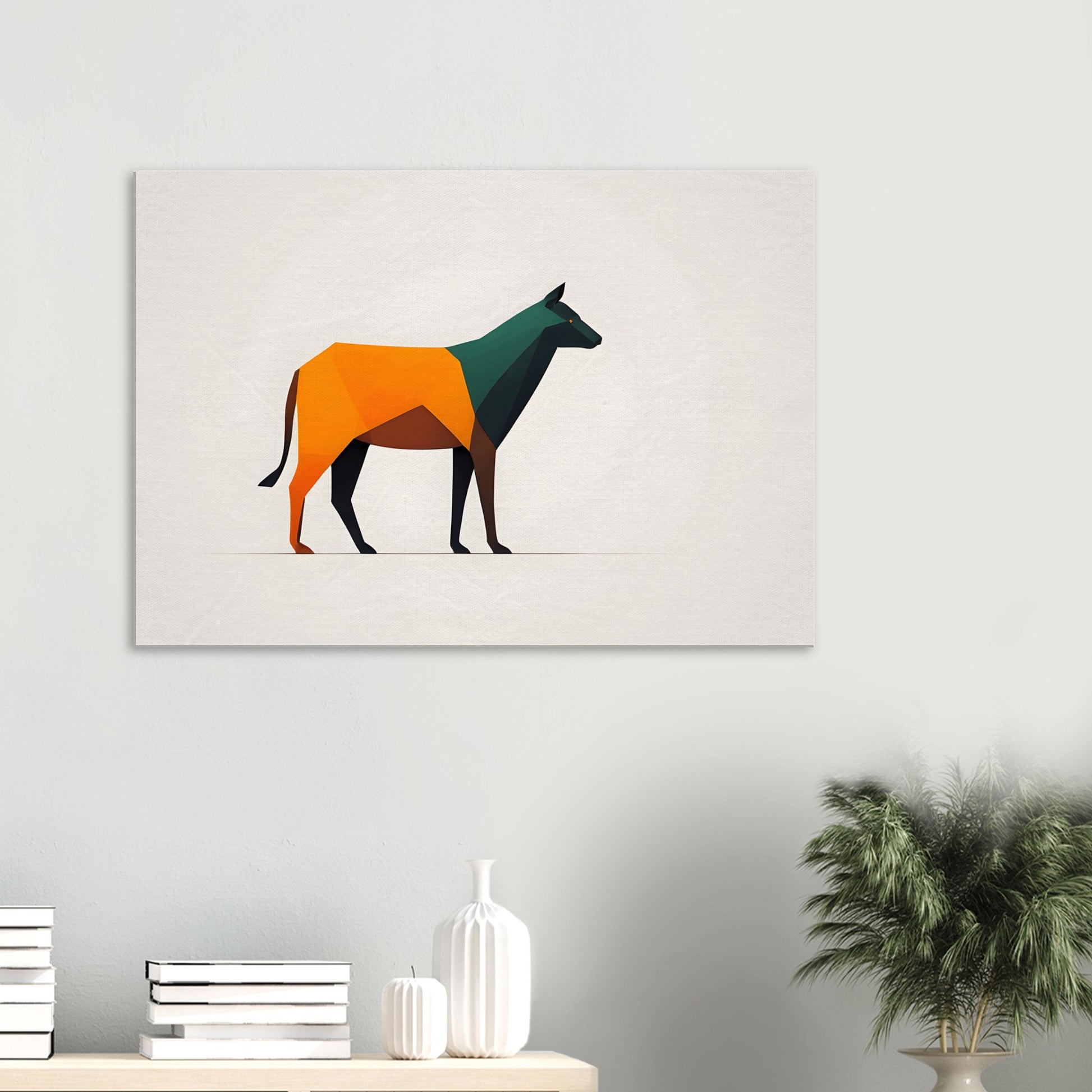 Abstract Canine - Modern Minimalist Art for Home Decor