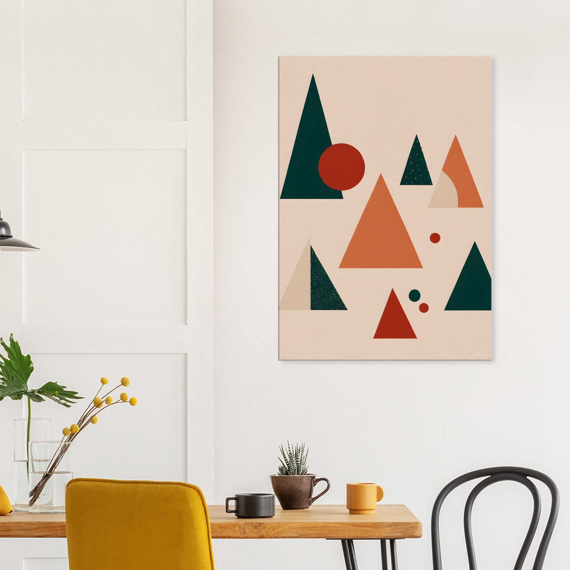 Harmony - Minimalist Abstract Christmas Wall Art Decor