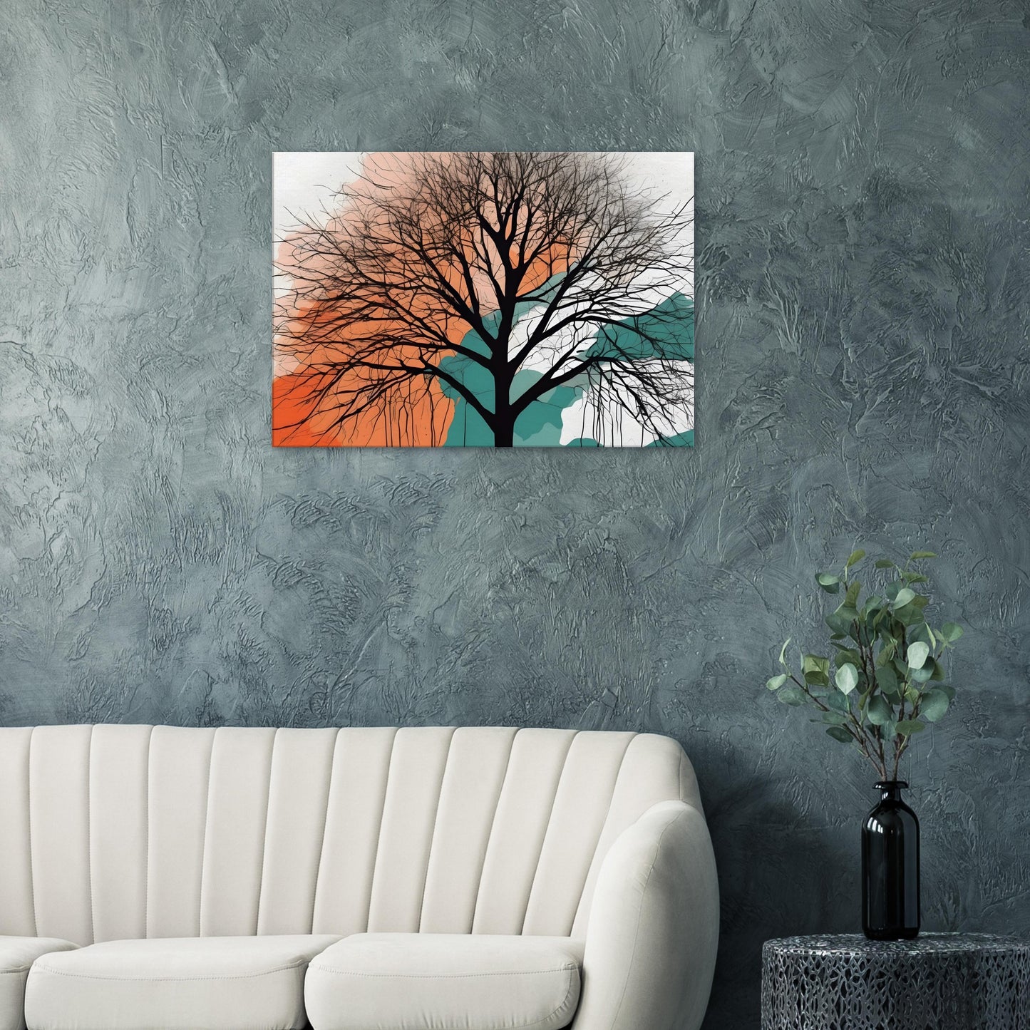 Whispering Tree - Minimalist Abstract Wall Art for Home