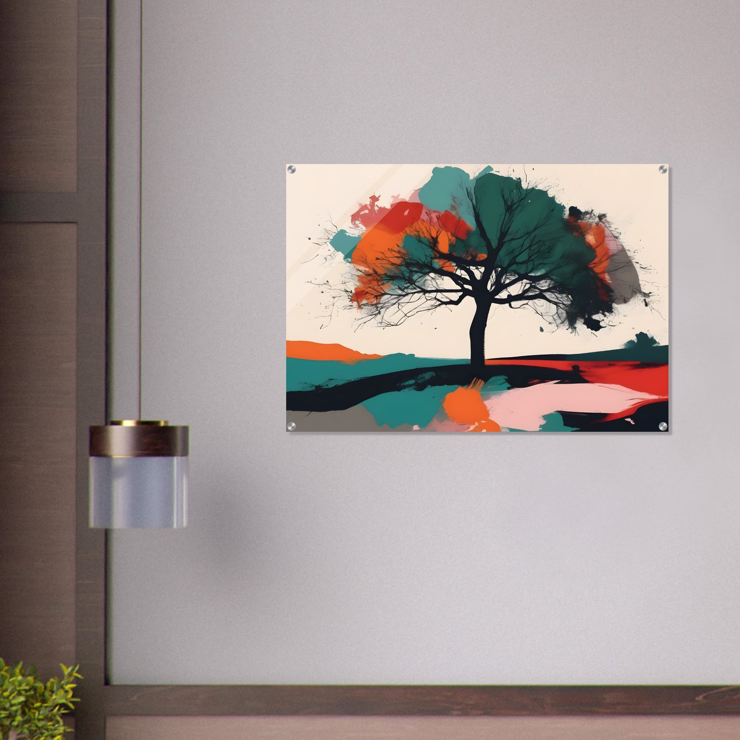 Tree Canvas Art Abstract