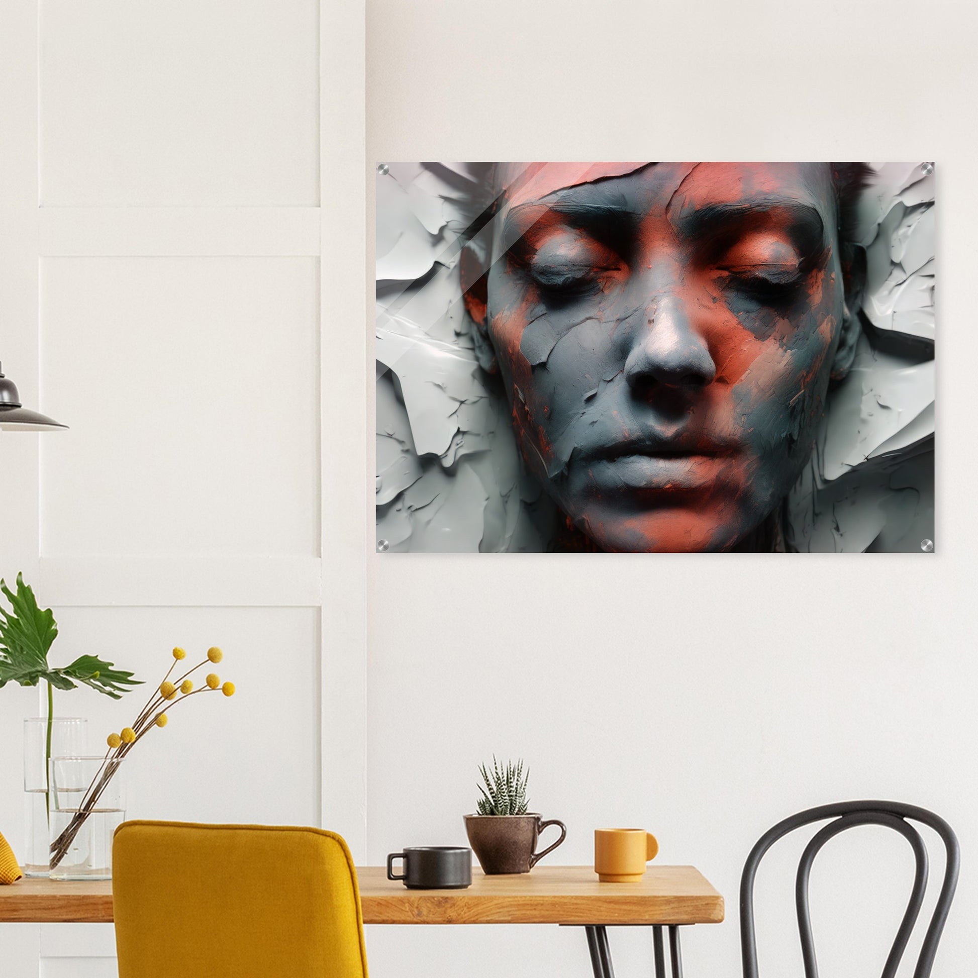 Acrylic print, plexiglass, wall art,Silent Metamorphosis - Wall Art