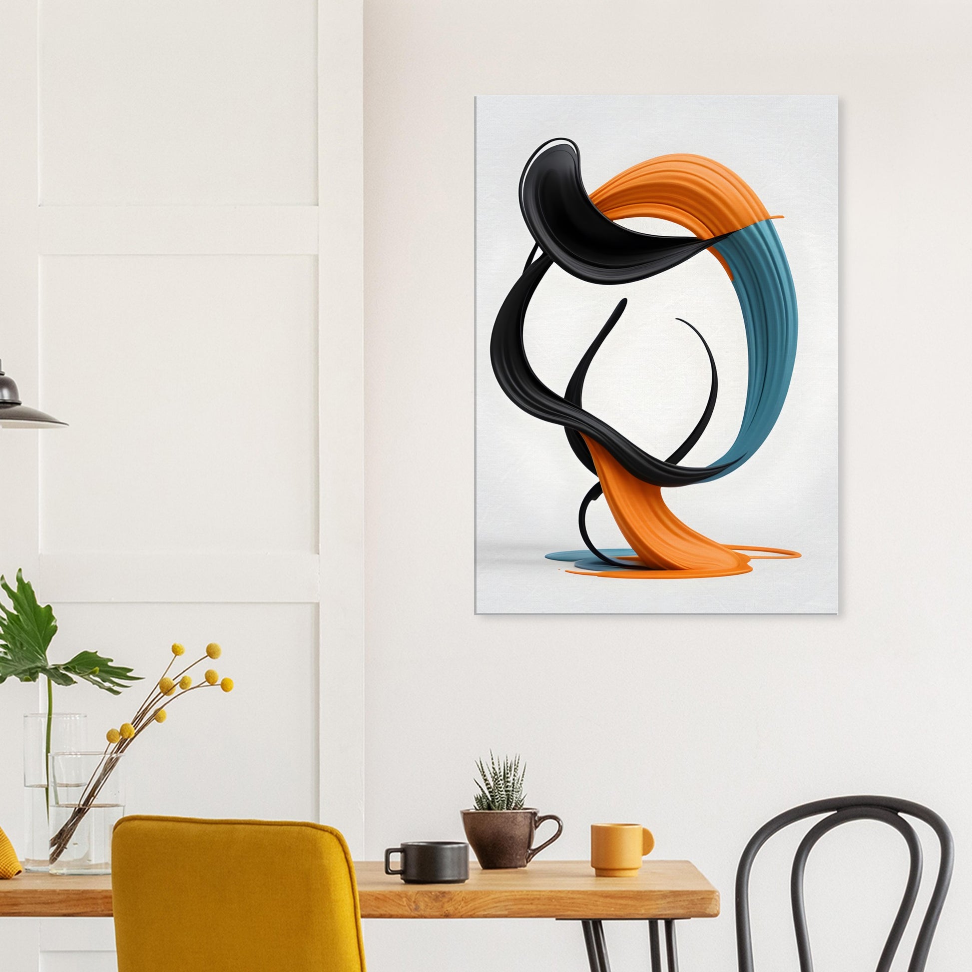 Stunning Minimalist Abstract Wall Art Canvas Print