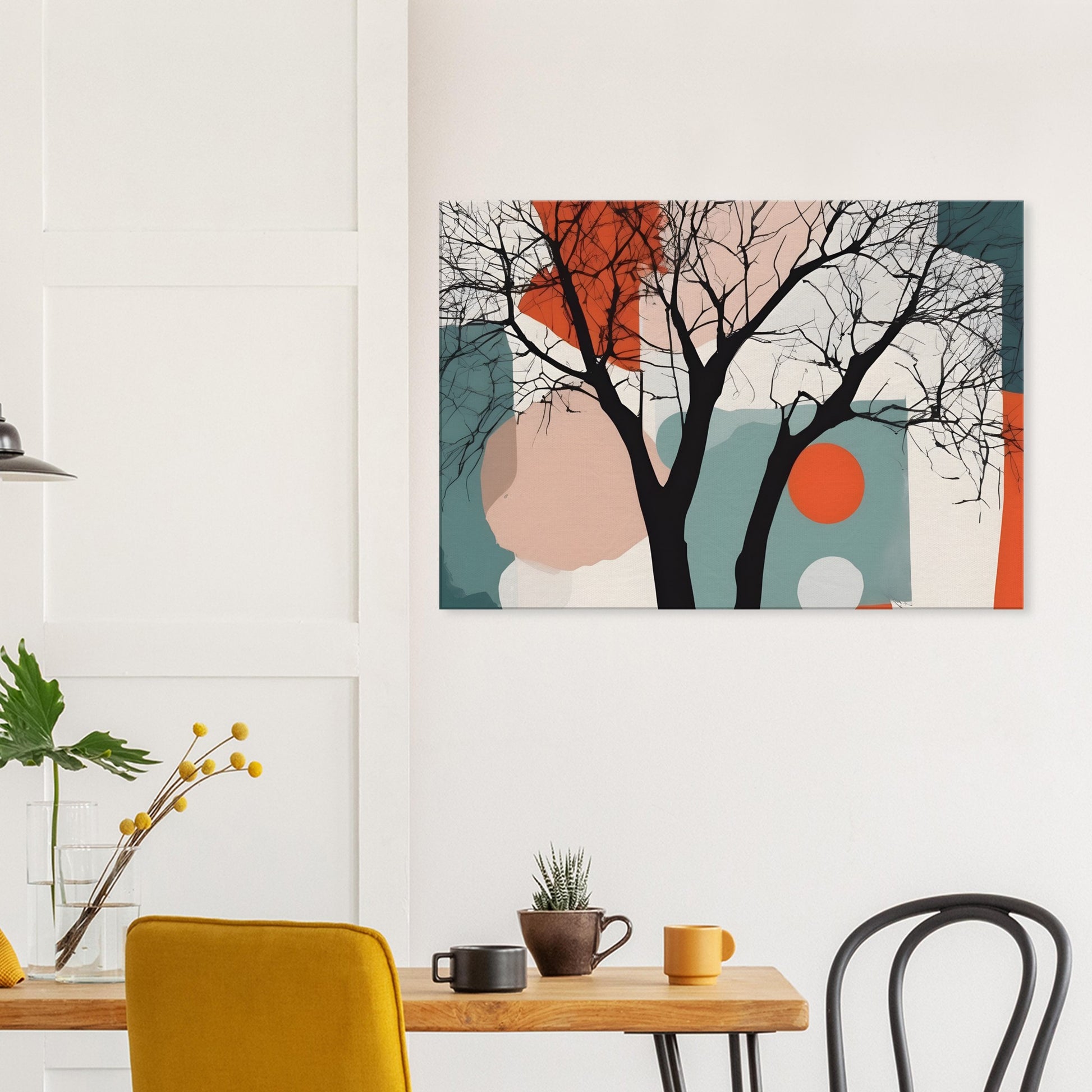 Whisper Trees Minimalist Abstract Wall Art