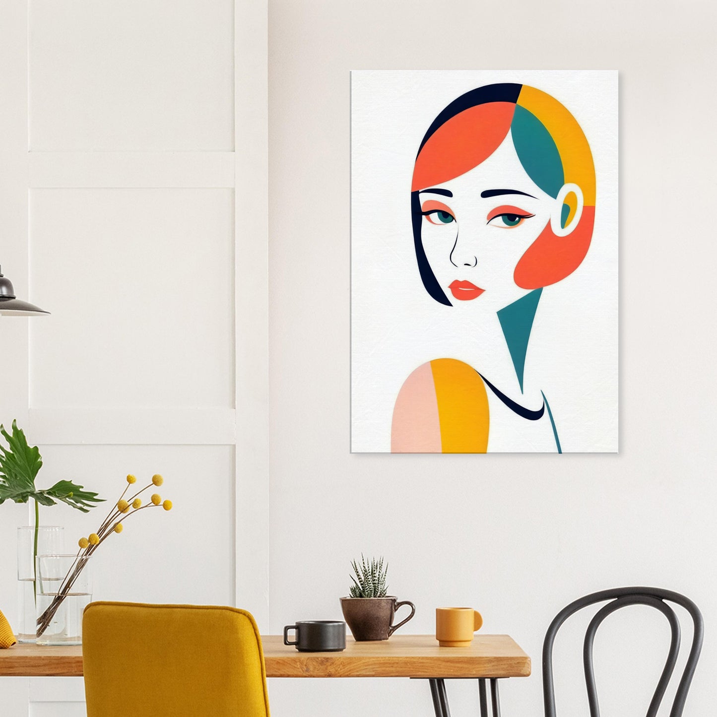 Essence – Minimalist Abstract Portrait Art