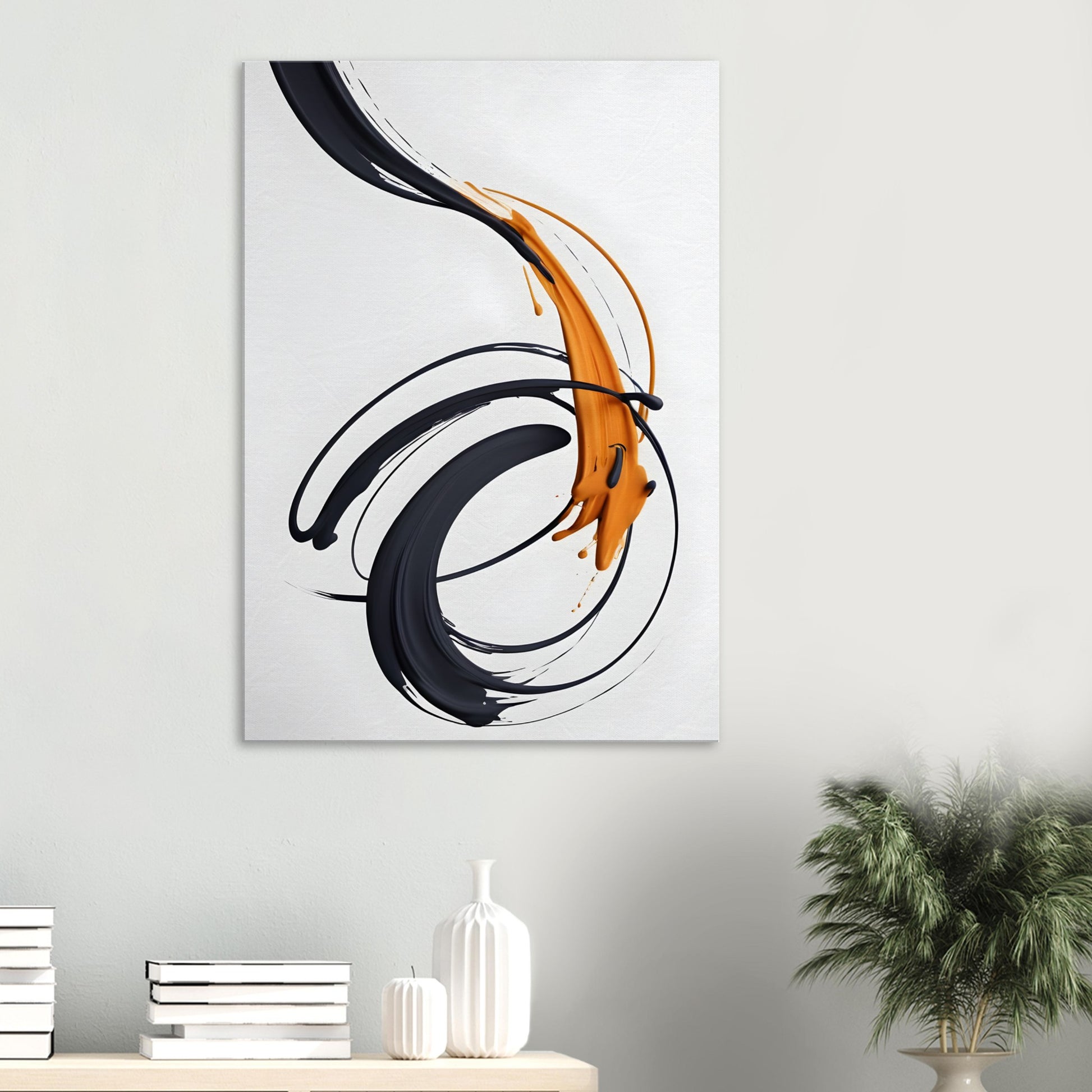 Captivating Minimalist Abstract Canvas Print