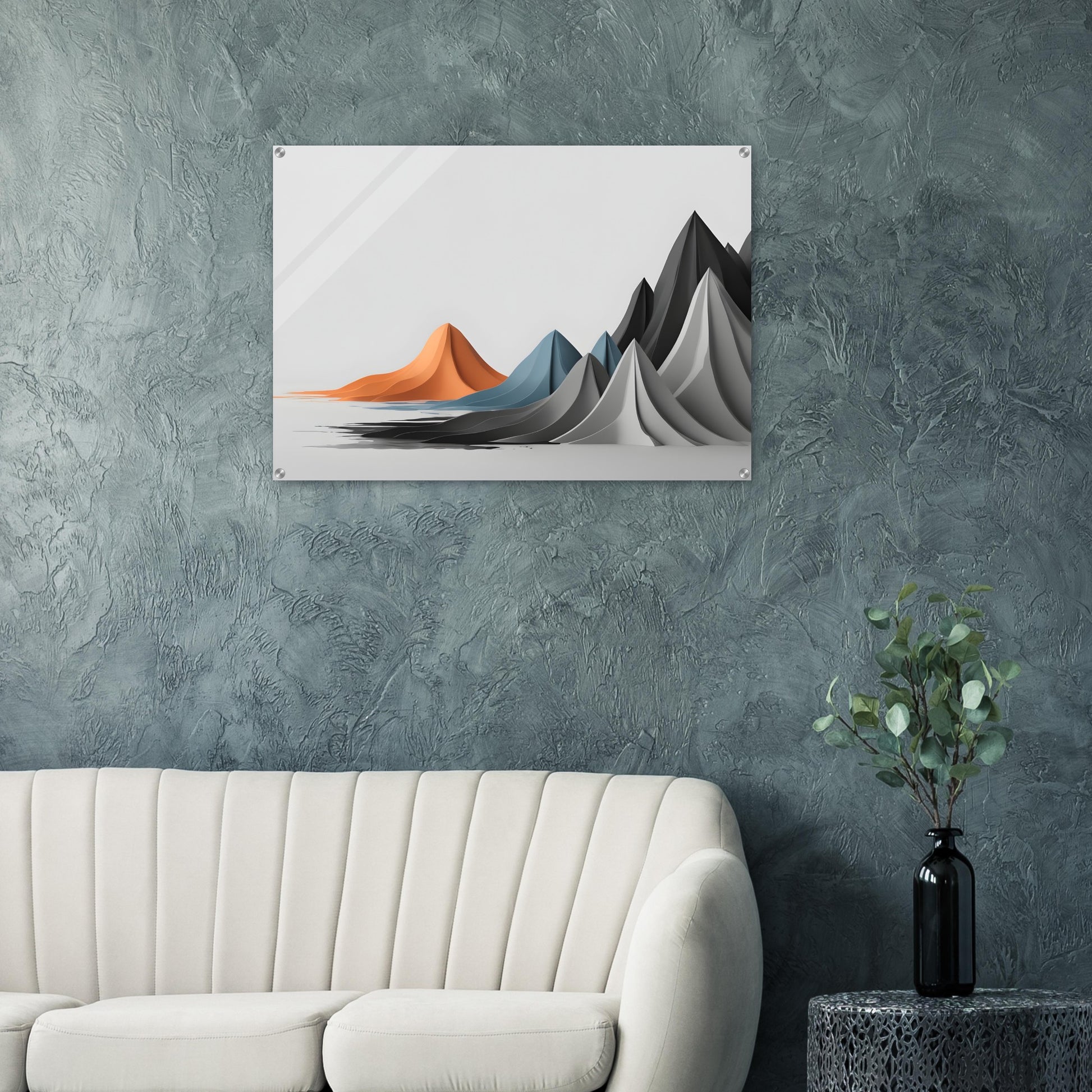 Stunning Minimalist Abstract Acrylic Print for Modern Spaces