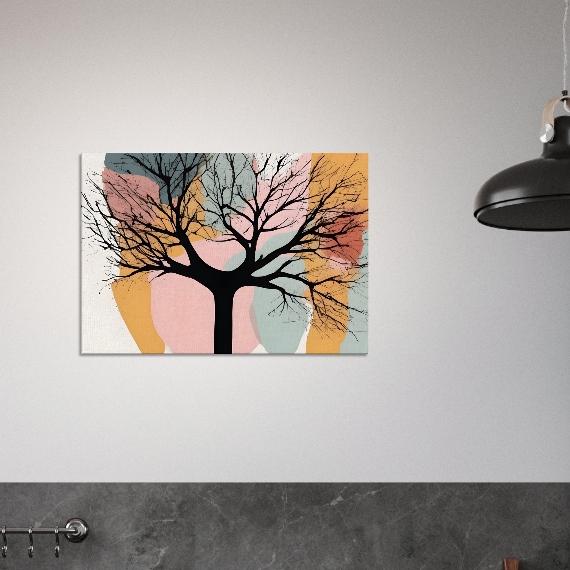 Branches Abstract Canvas Print