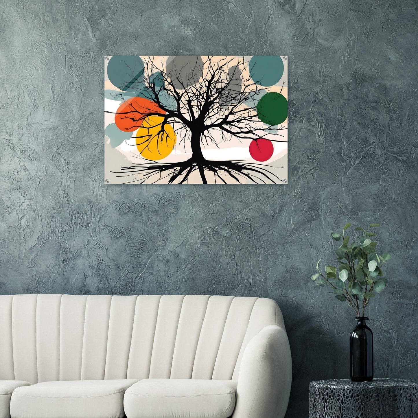 Tree of Life Acrylic Print Abstract Wall Art