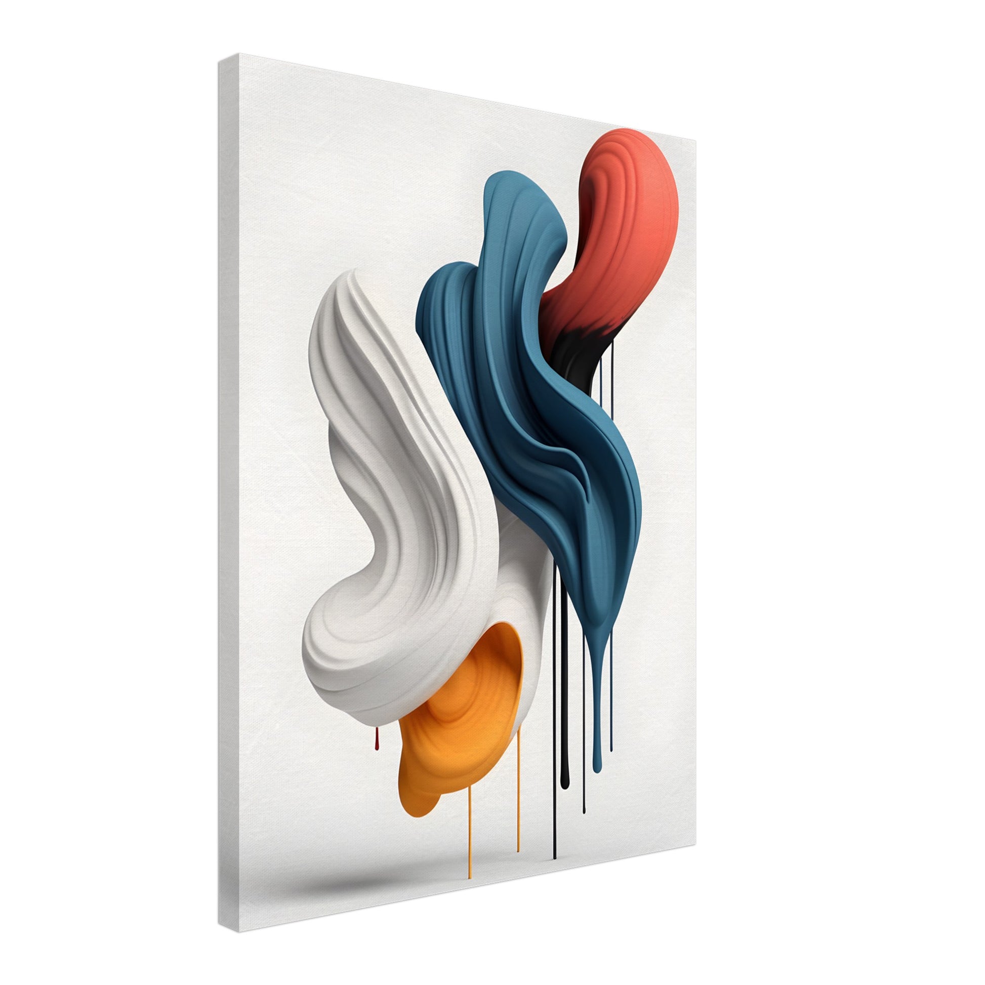 Elegant Minimalist Abstract Art Canvas Print