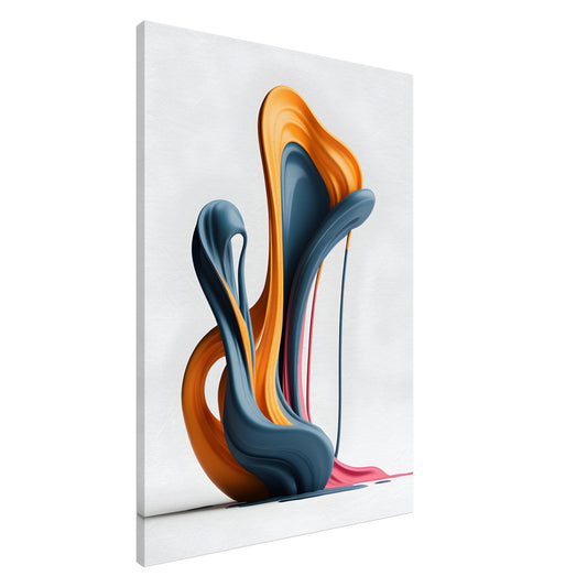 Elegant Minimalist Abstract Canvas Print for Modern Spaces