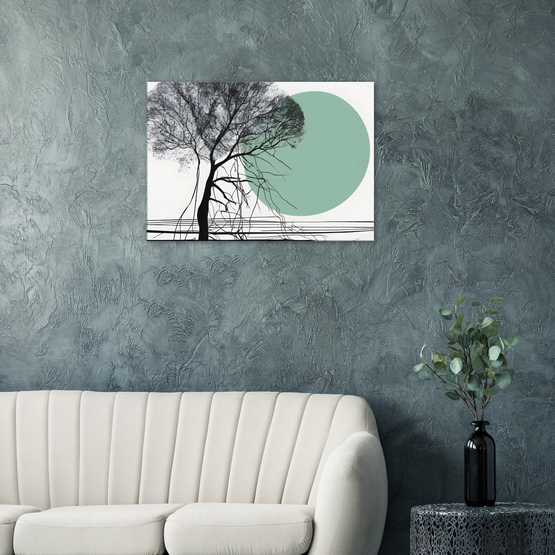 Roots Abstract Canvas Print