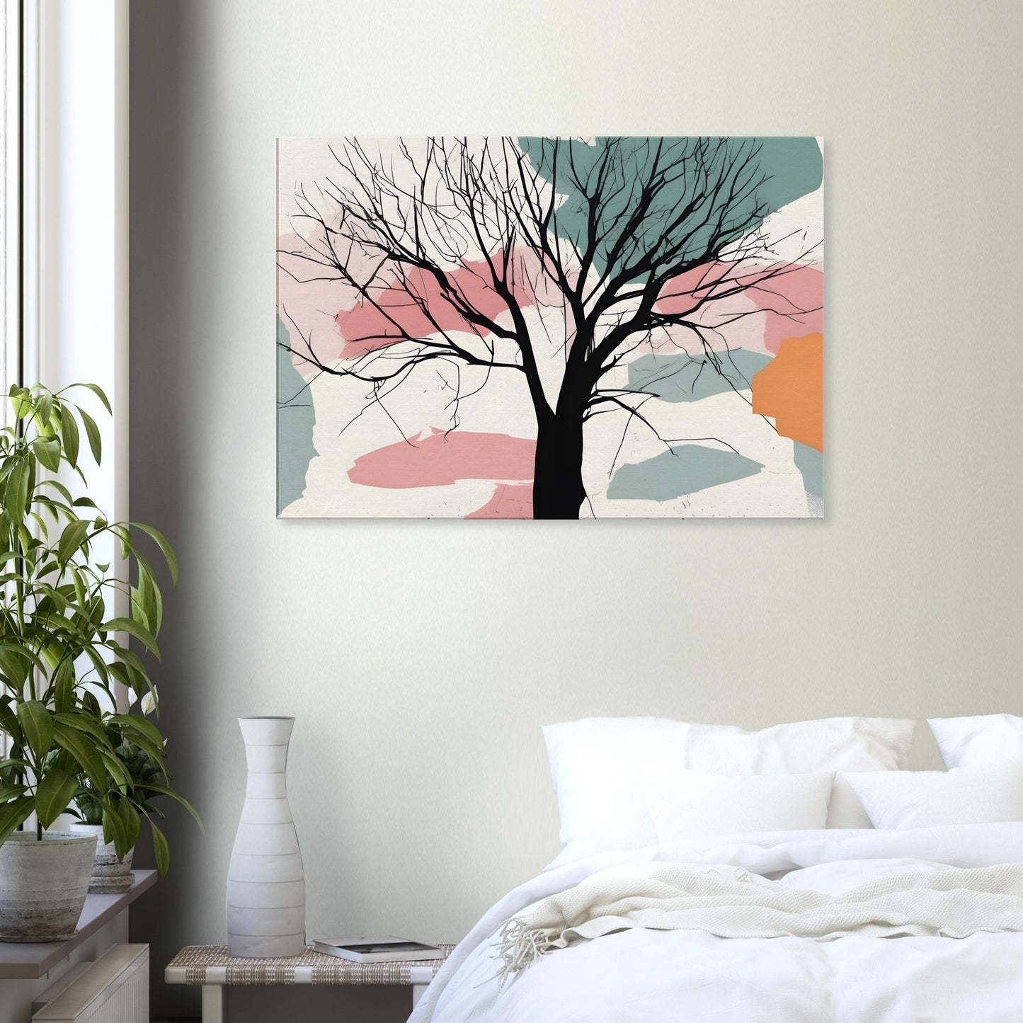 Tree Silhouette | Minimalist Abstract Wall Art