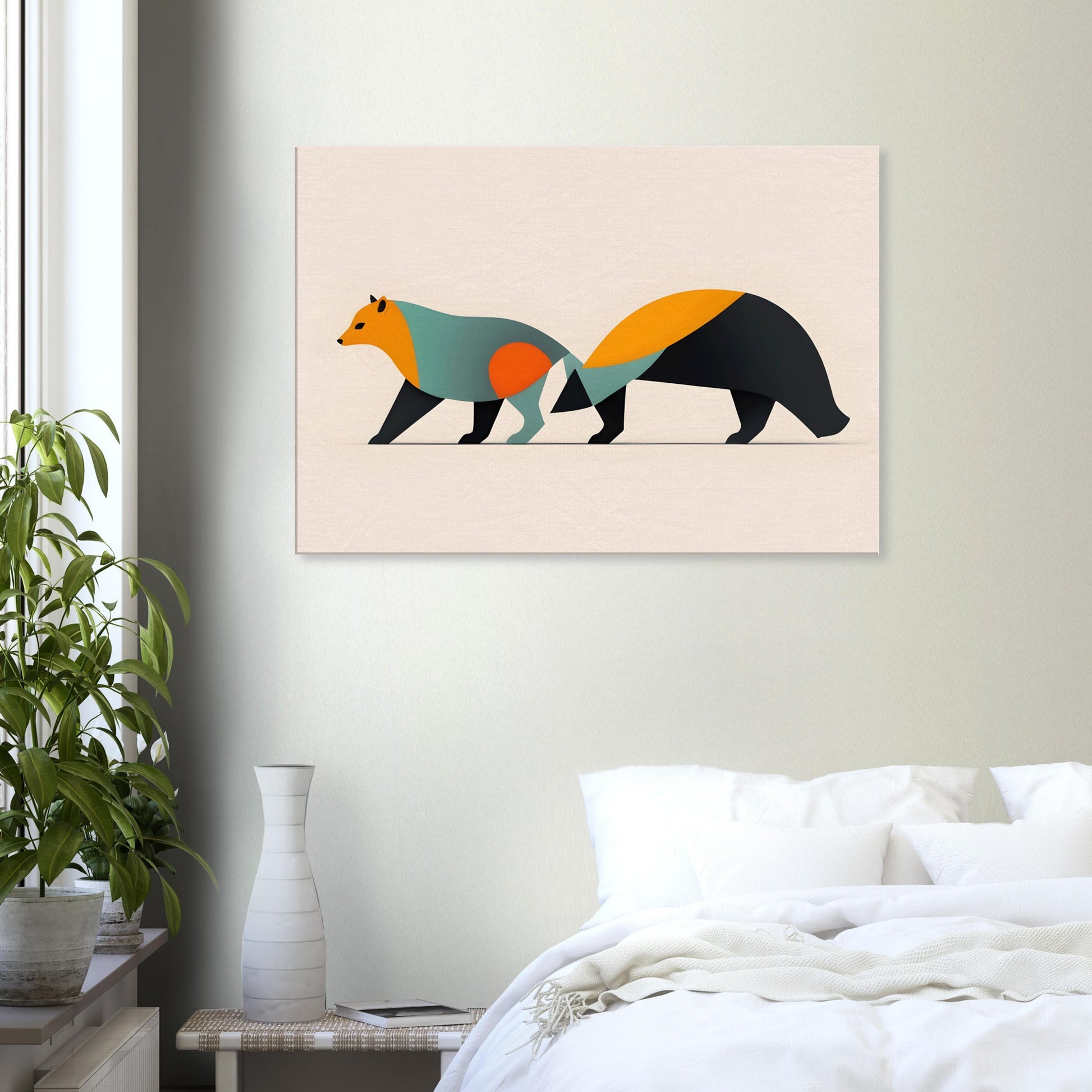 Wild Spirits - Minimalist Canvas Art for Modern Homes