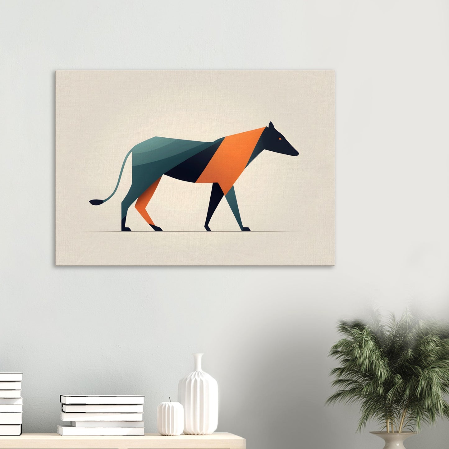 Abstract Wilderness - Minimalist Canvas Print Art