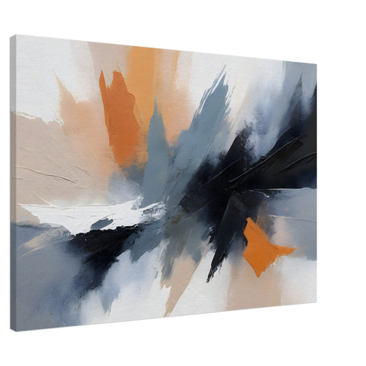 Majestic Serenity: Abstract Minimalist Wall Art