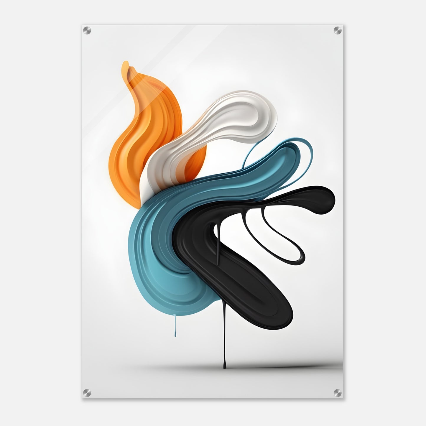 Captivating Acrylic Print: Minimalist Abstract Wall Art Design