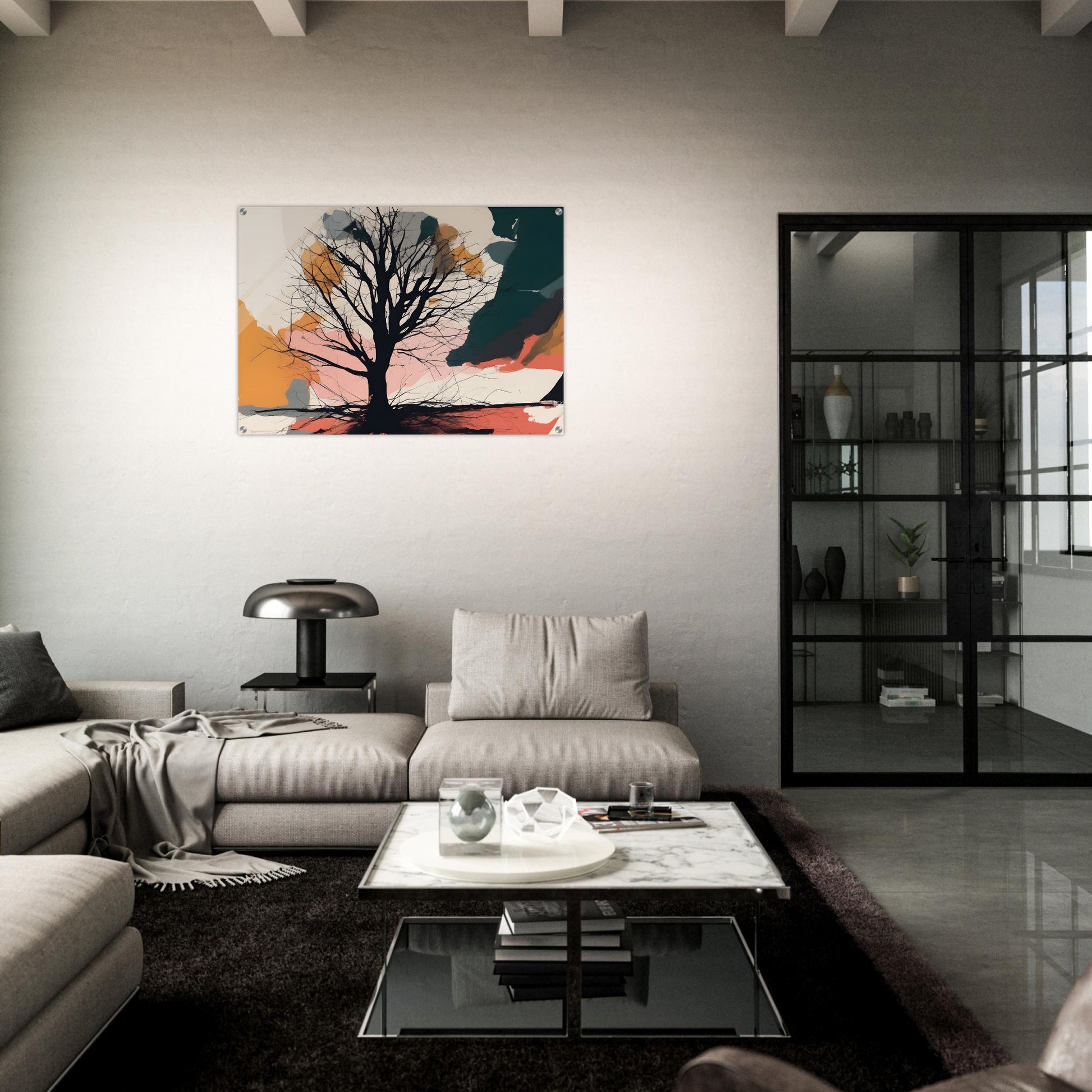 Elysian Tree - Captivating Abstract Acrylic Wall Art