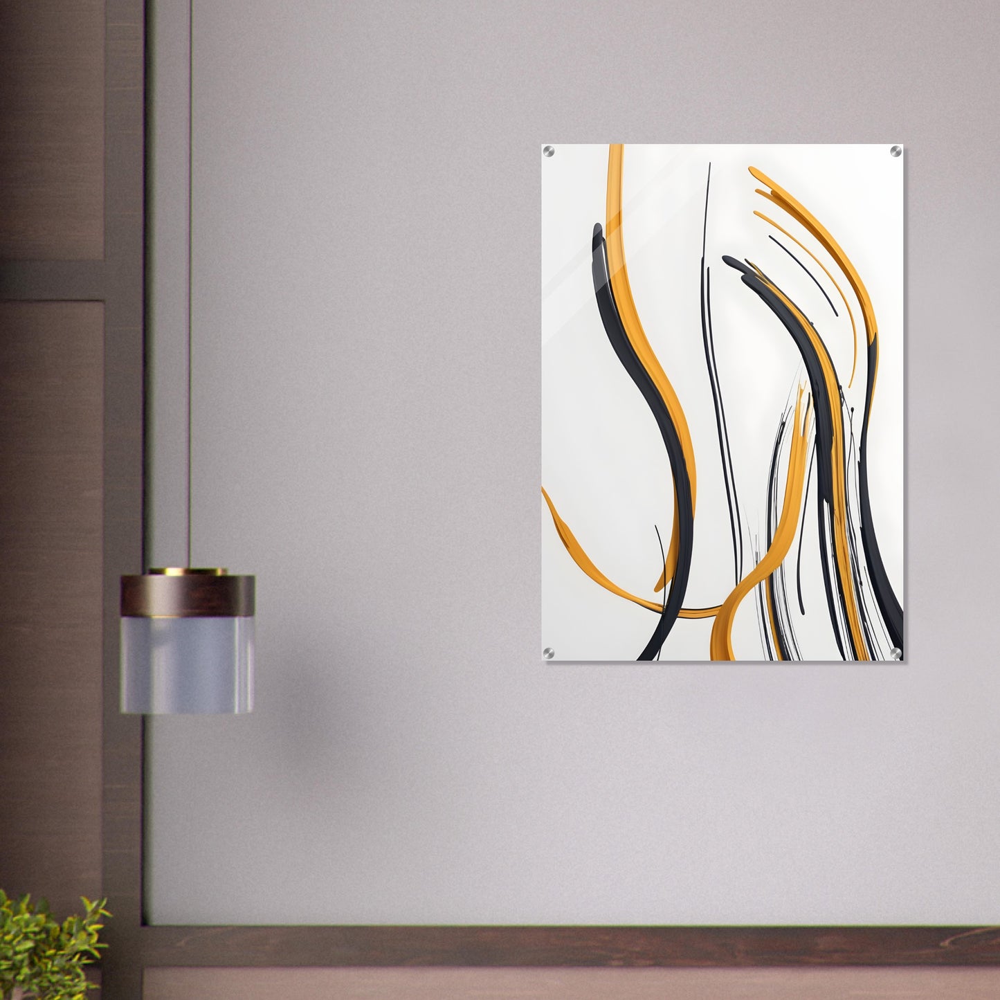 Captivating Acrylic Print Abstract Wall Art for Modern Spaces