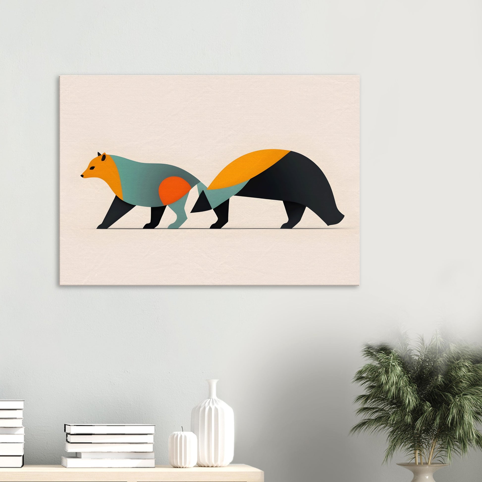 Wild Spirits - Minimalist Canvas Art for Modern Homes