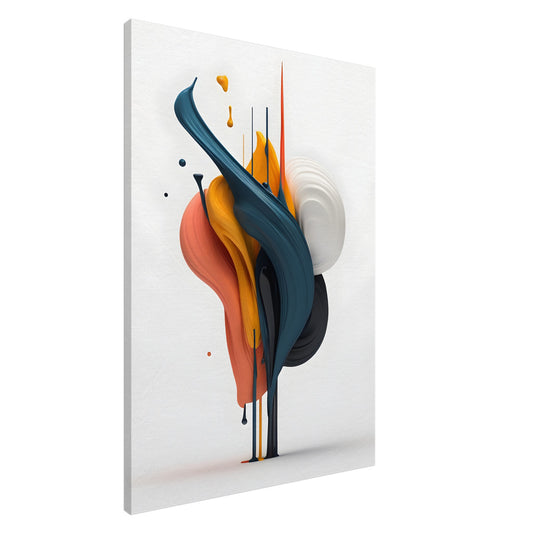 Vibrant Minimalist Abstract Art for Modern Decor