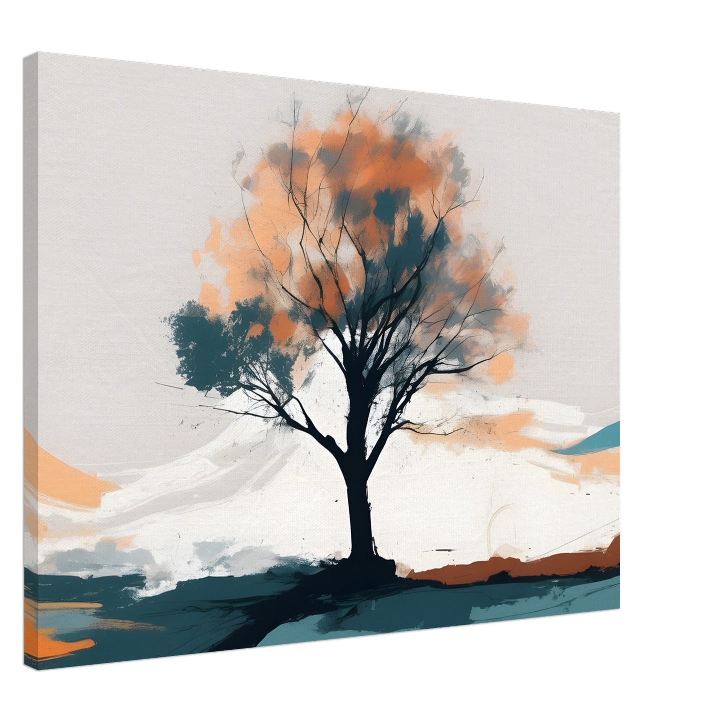 Solitude Tree Canvas Print