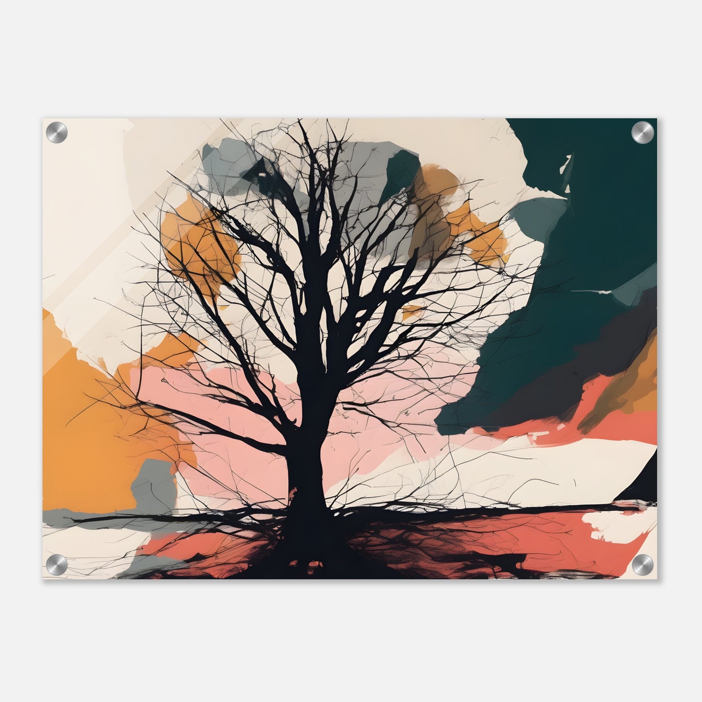 Elysian Tree - Captivating Abstract Acrylic Wall Art