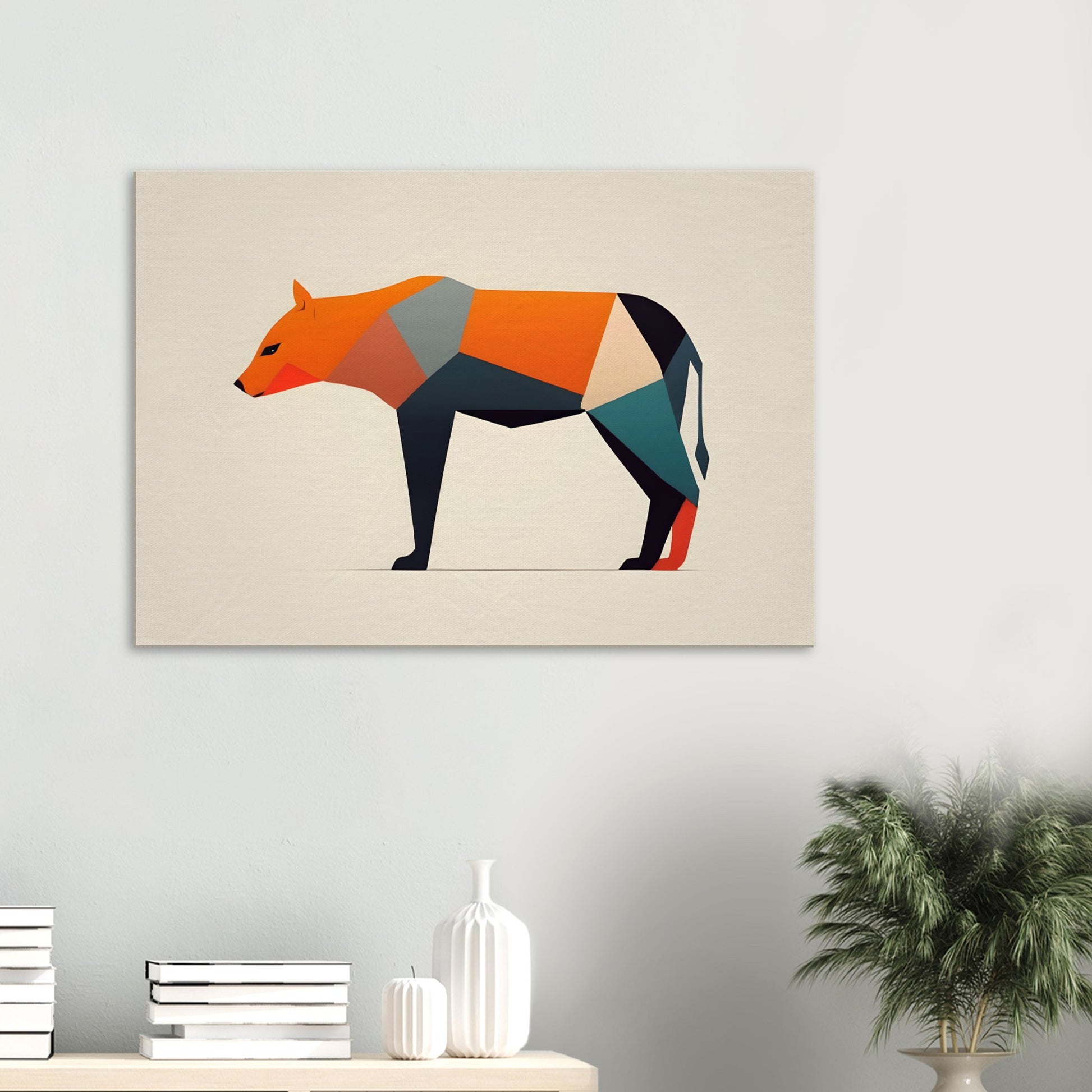 Polygonal Animal - Modern Minimalist Wall Art