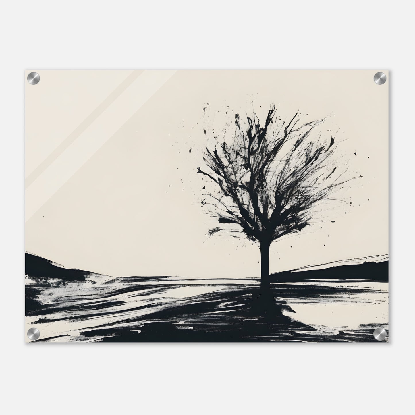 Whispers of Nature - Elegant Minimalist Abstract Wall Art