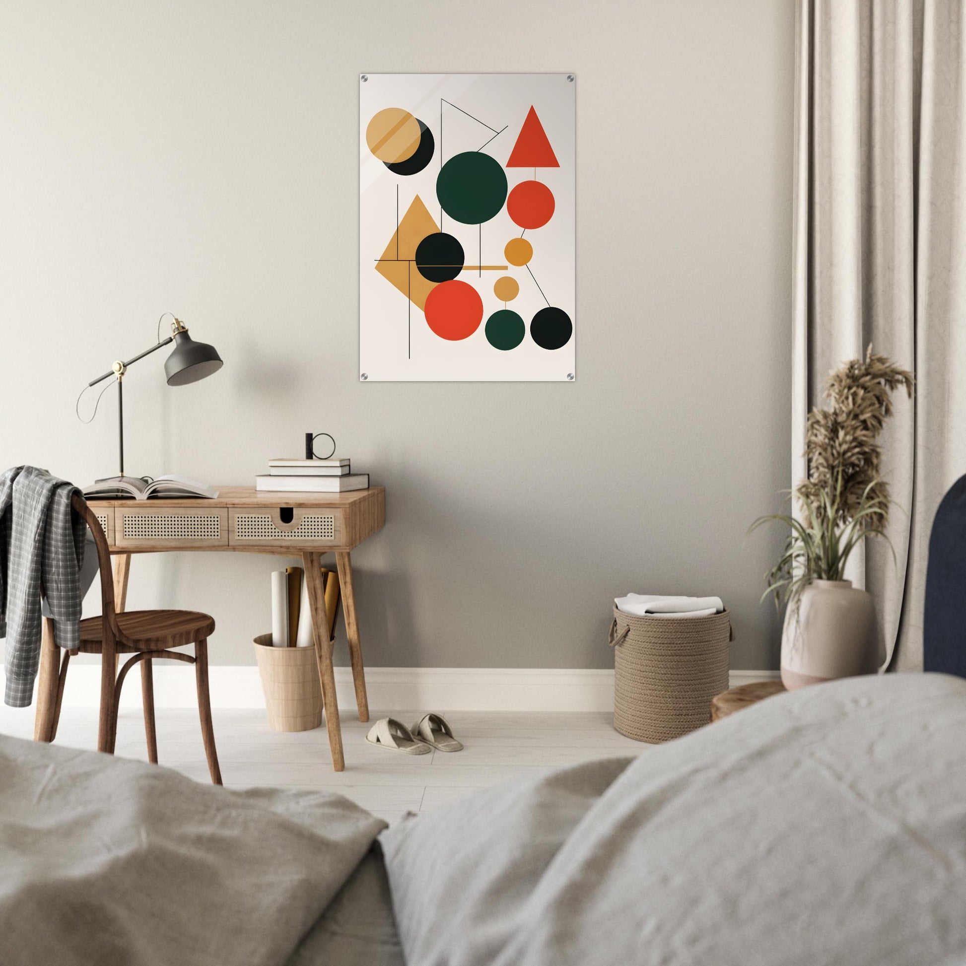 Harmony - Minimalist Abstract Christmas Wall Art