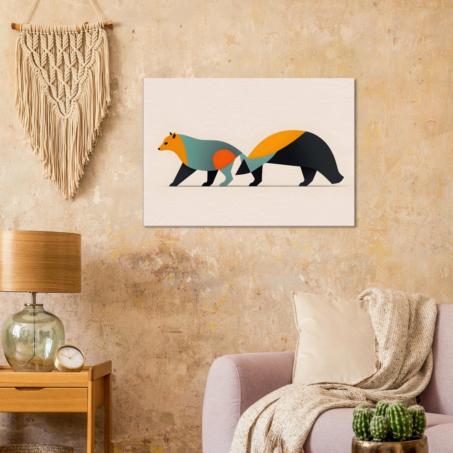 Wild Spirits - Minimalist Canvas Art for Modern Homes