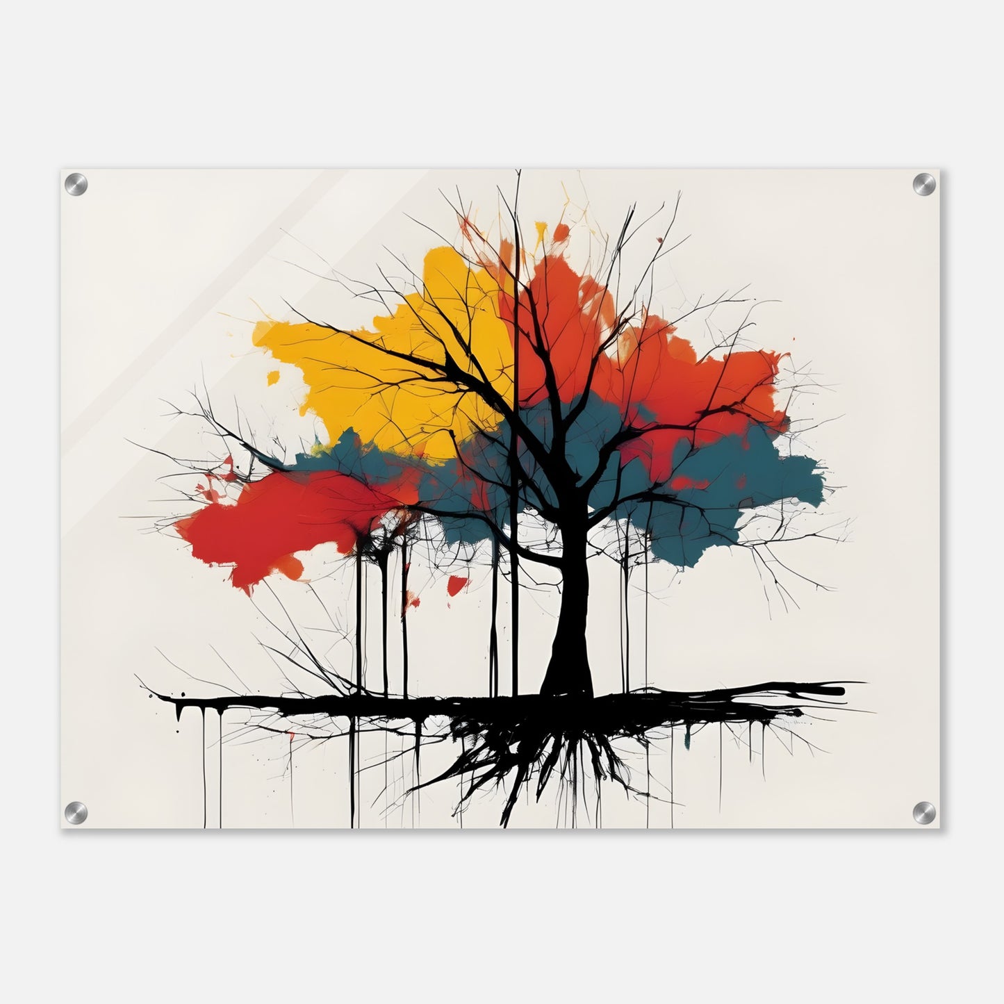 Tree Abstract Acrylic Wall Art