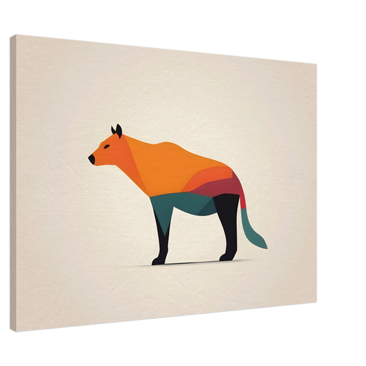 Harmony - Vibrant Abstract Animal Canvas Art