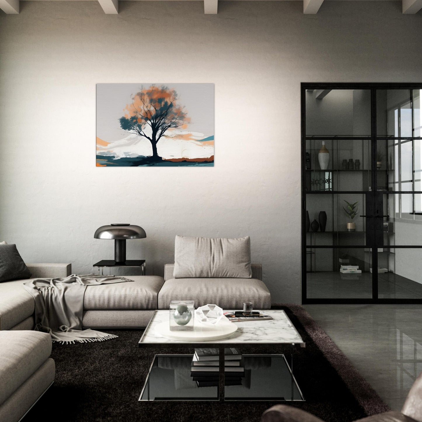 Solitude Tree Canvas Print