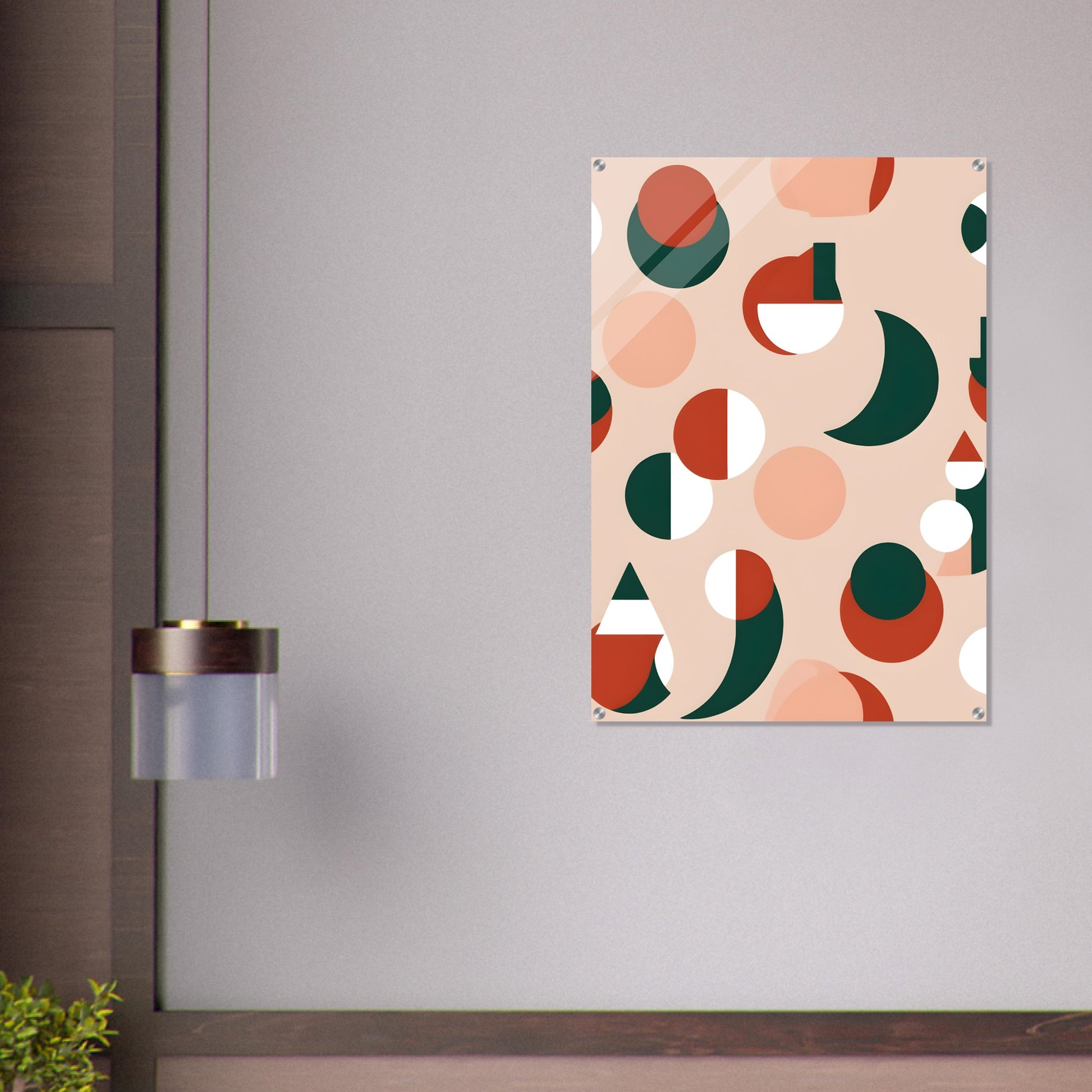 Harmony - Minimalist Christmas Abstract Art for Modern Decor