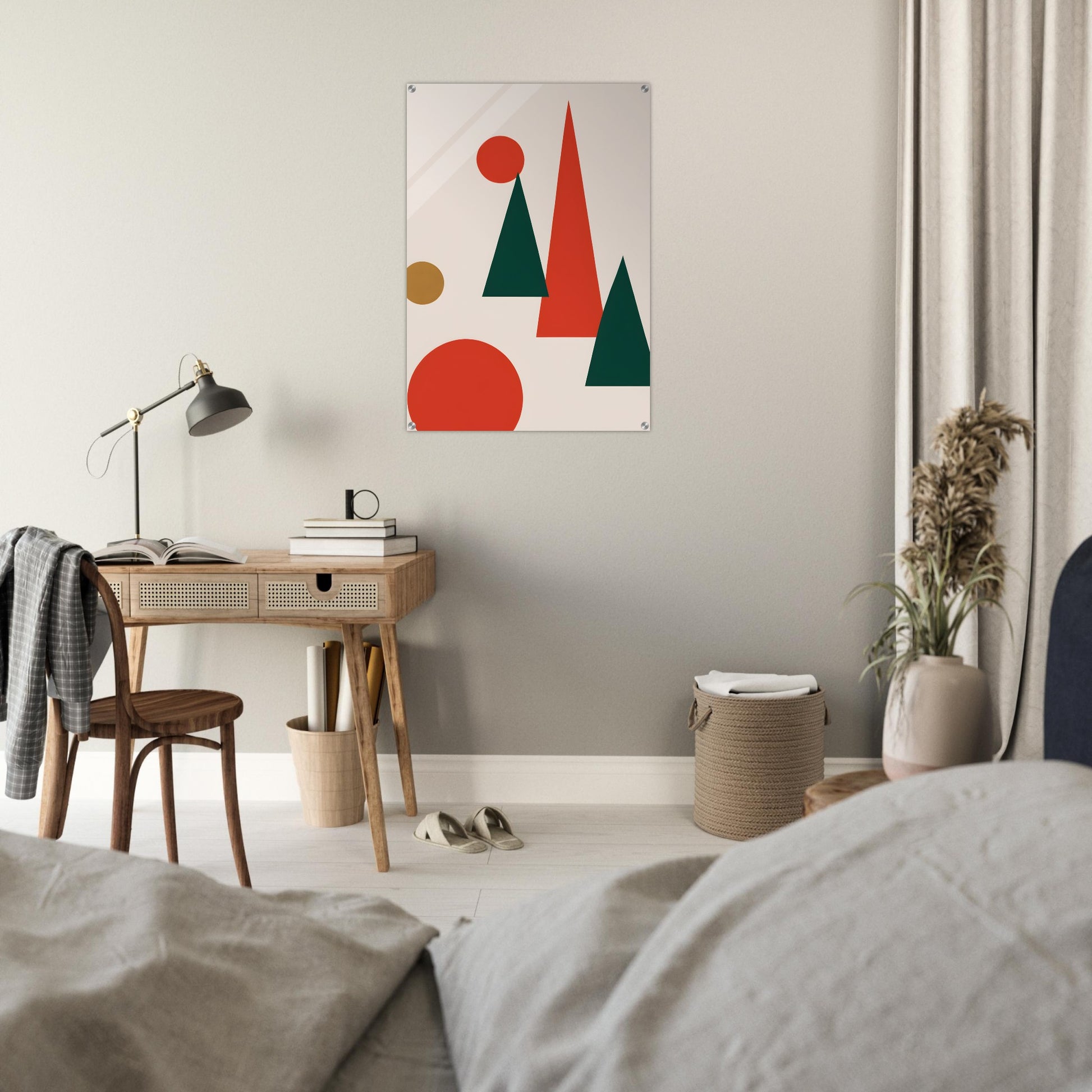 Christmas Whimsy - Modern Abstract Wall Art