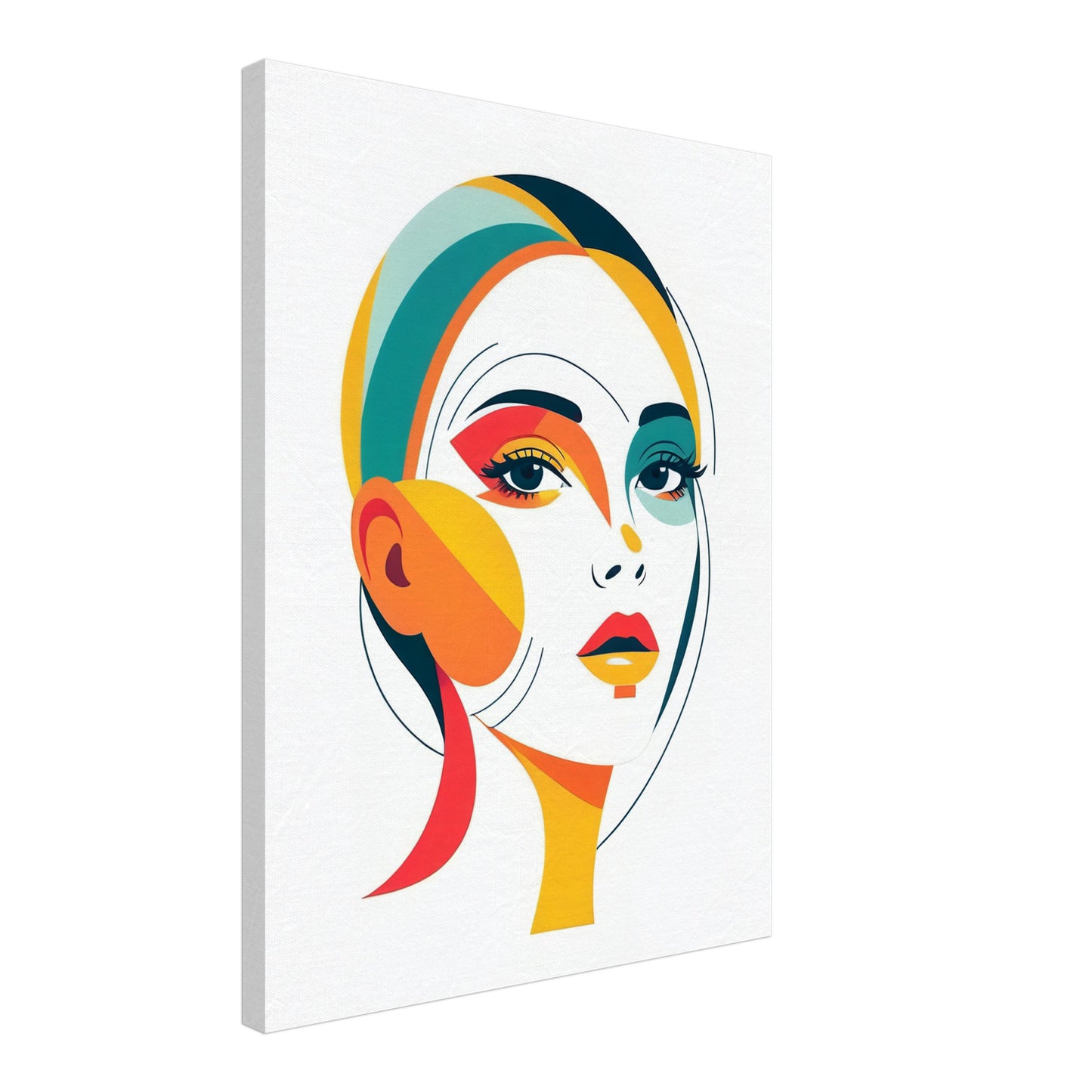 Radiant Beauty - Eye-Catching Minimalist Abstract Art