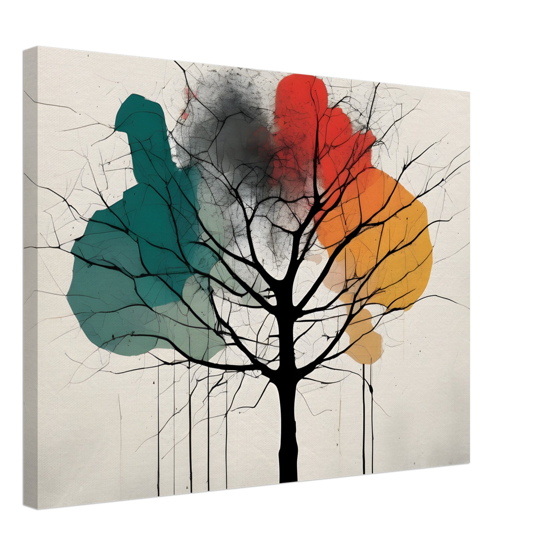 Tree Tranquility - Minimalist Abstract Wall Art