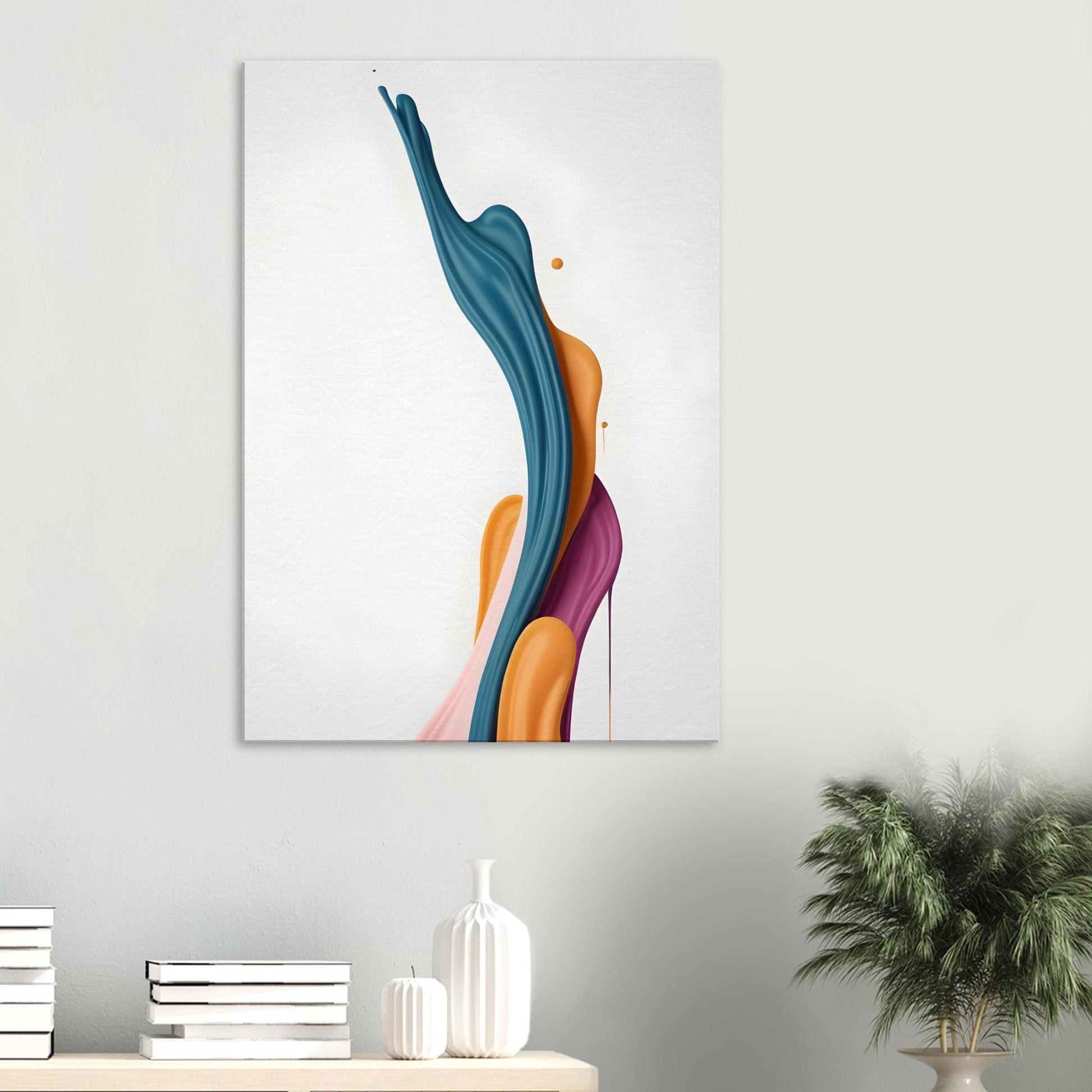 Elegant Minimalist Abstract Wall Art Print