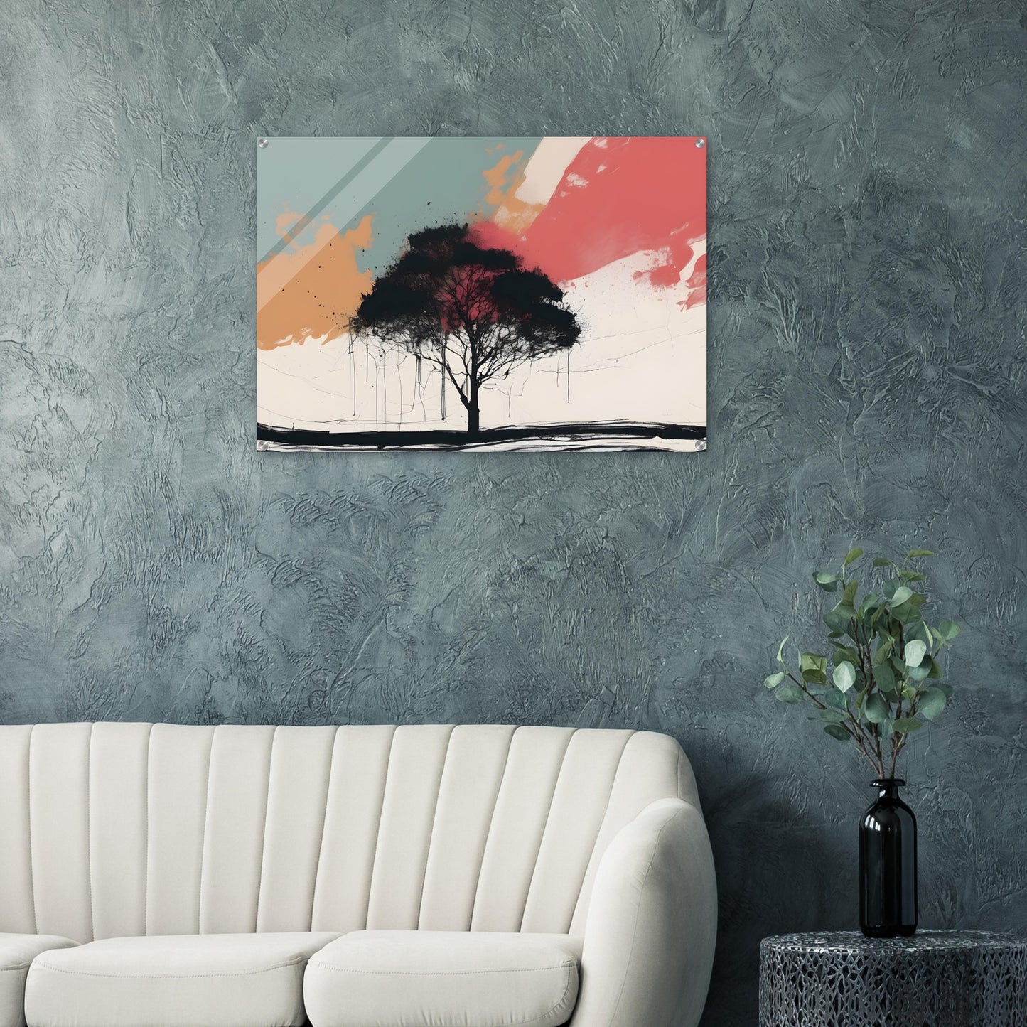 Tree Serenity - Minimalist Abstract Wall Art