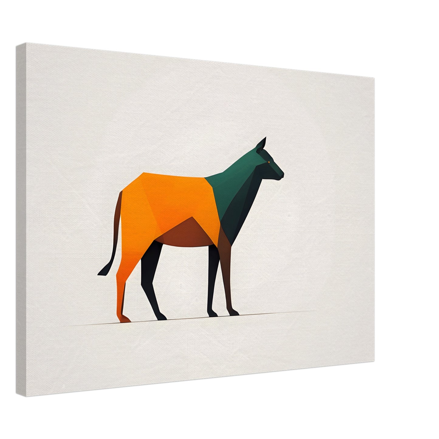 Abstract Canine - Modern Minimalist Art for Home Decor