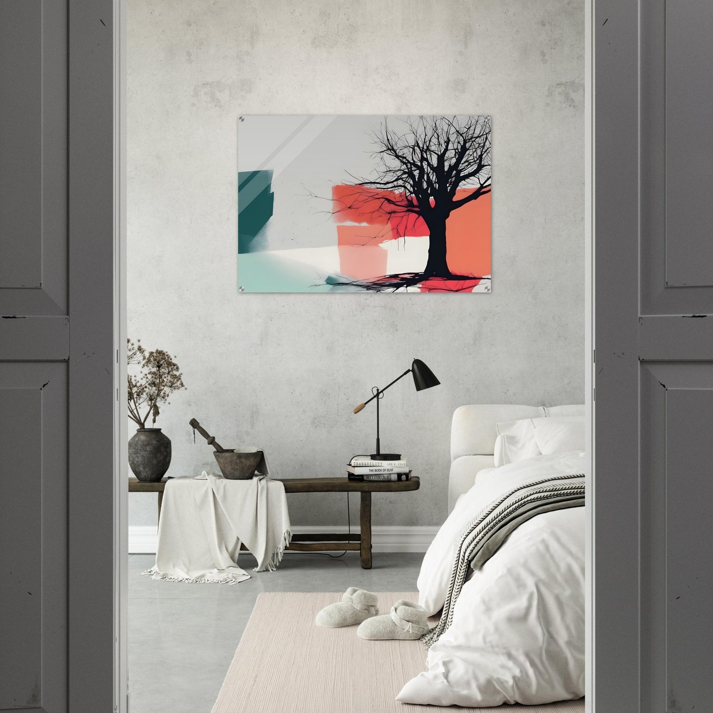 Silhouette Serenity - Abstract Minimalist Wall Art