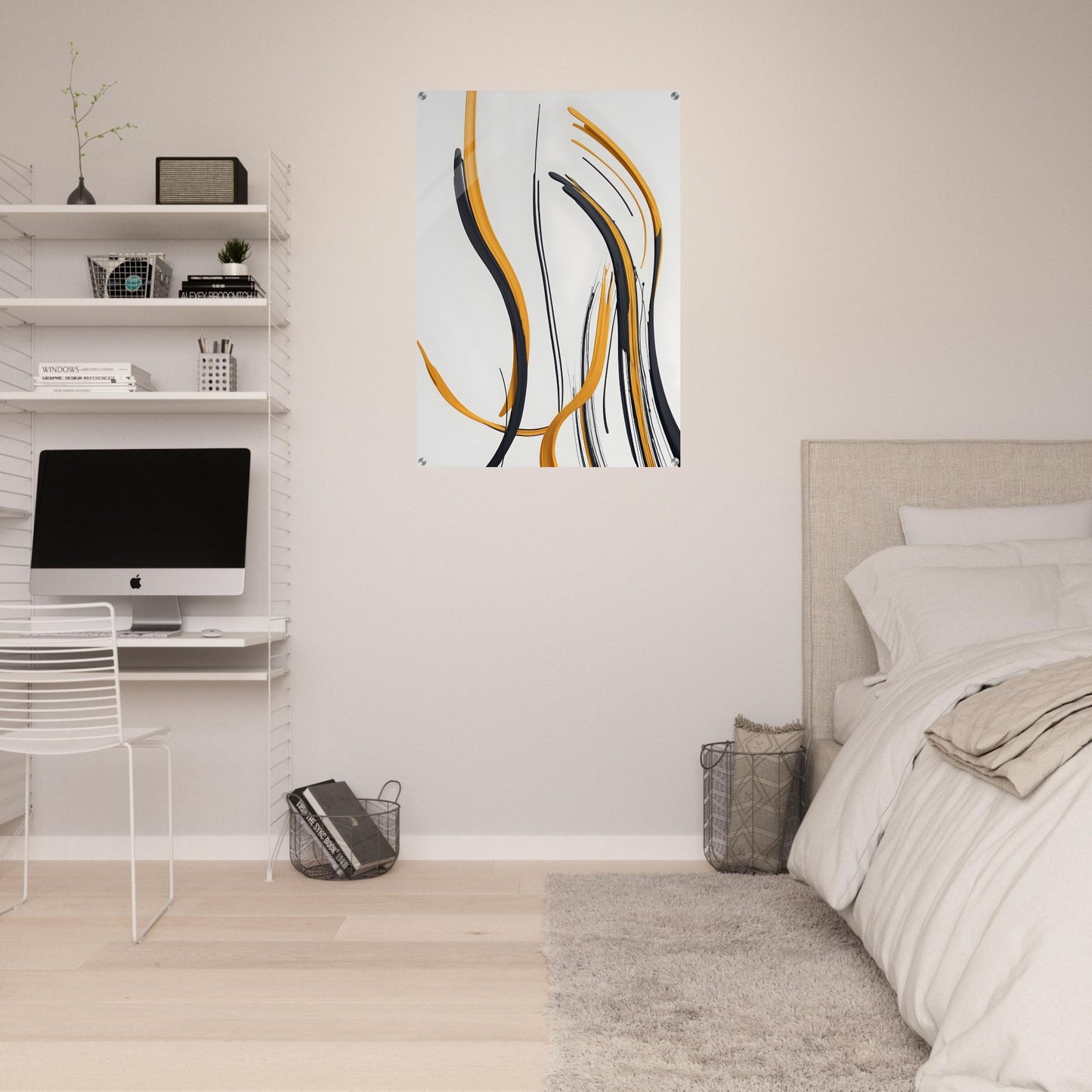 Captivating Acrylic Print Abstract Wall Art for Modern Spaces