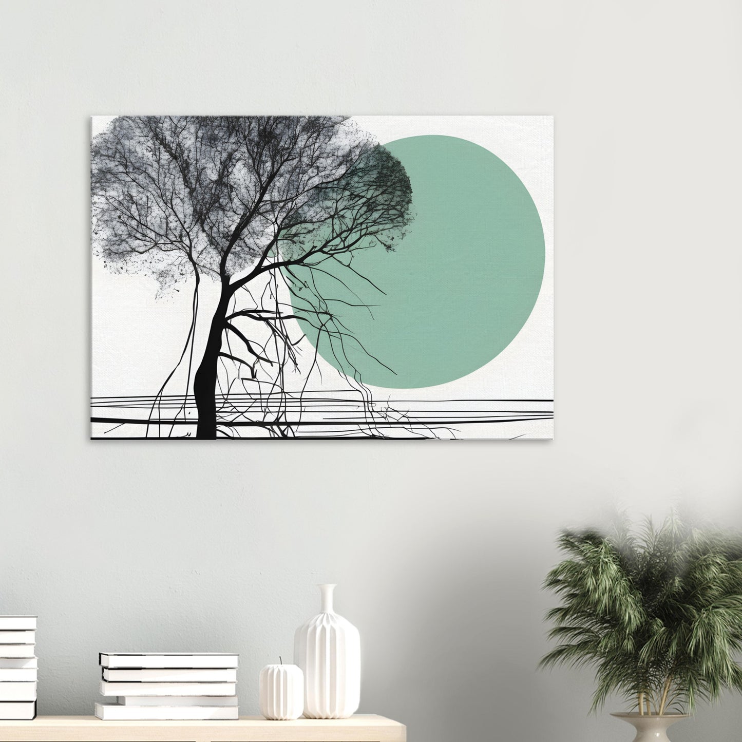 Roots Abstract Canvas Print