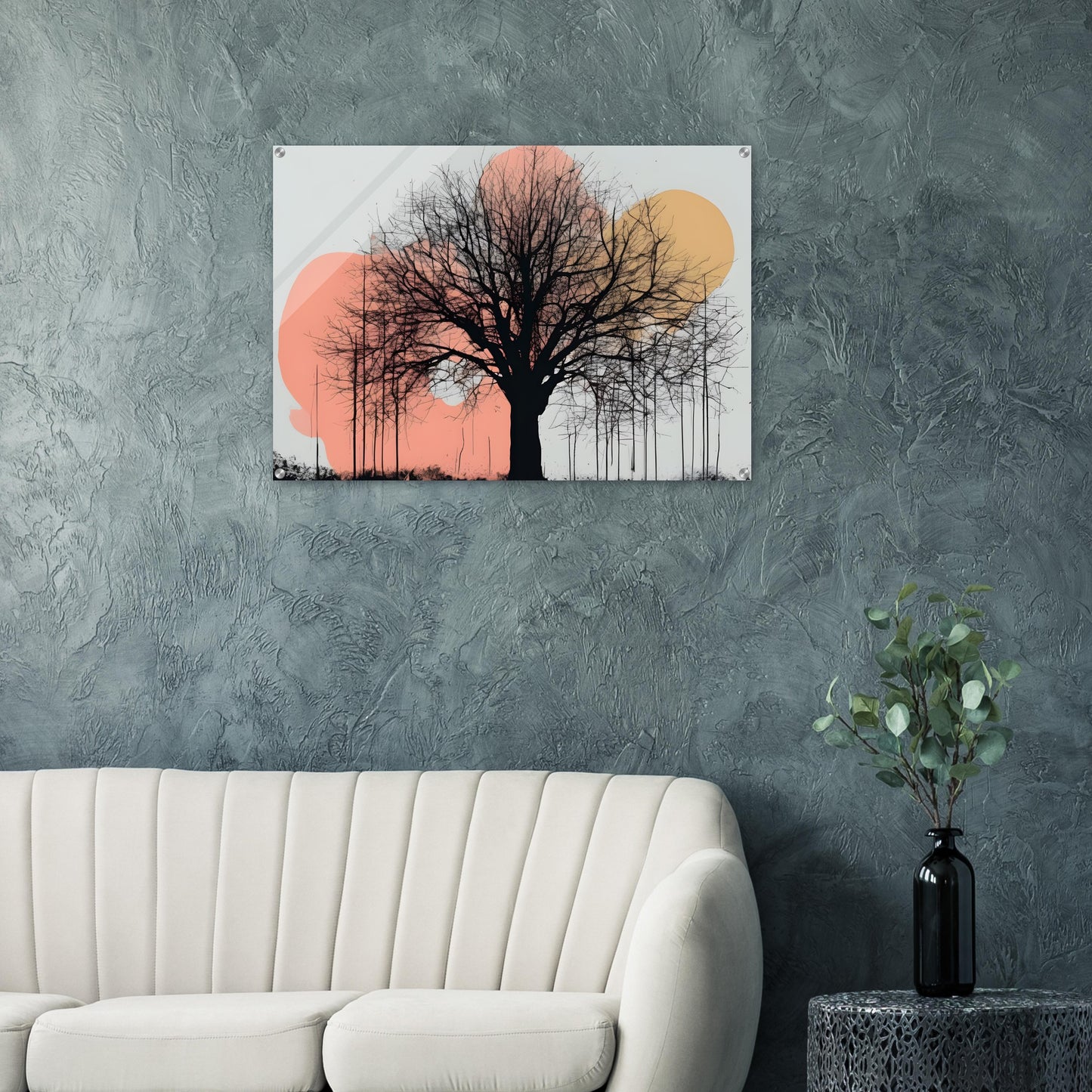 Silhouette Serenity - Minimalist Abstract Wall Art