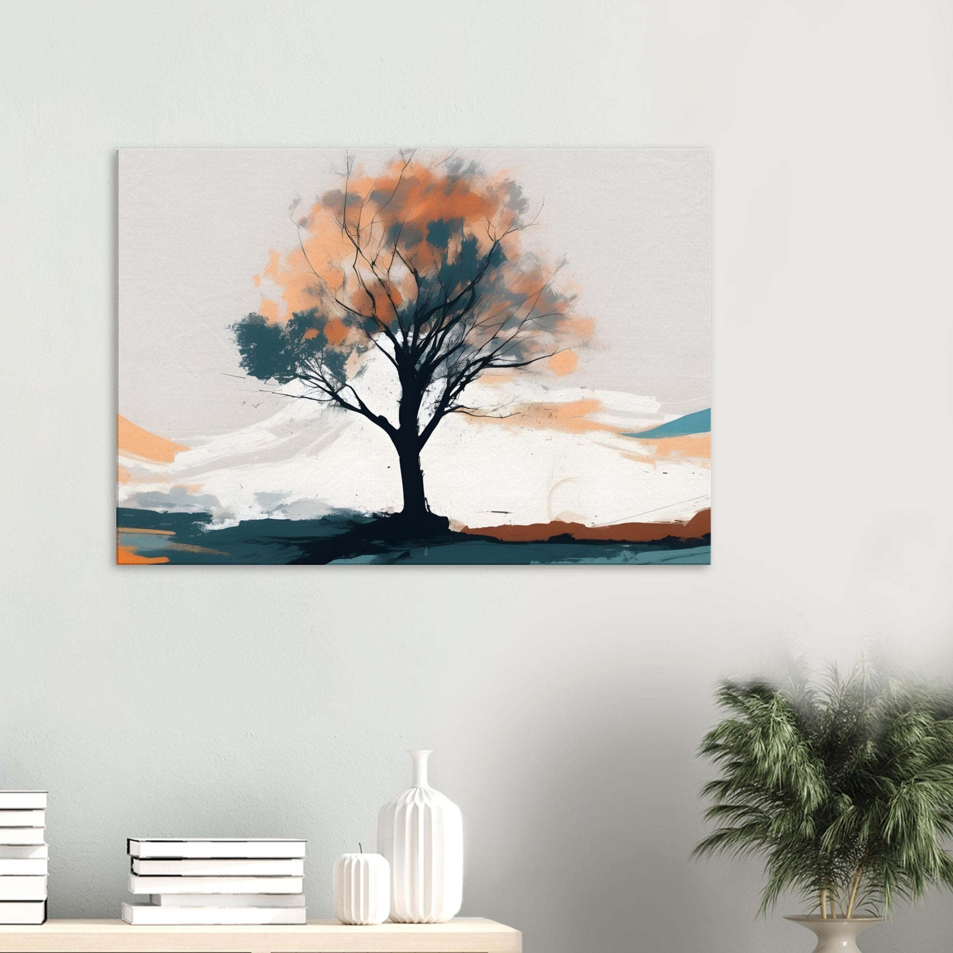 Solitude Tree Canvas Print