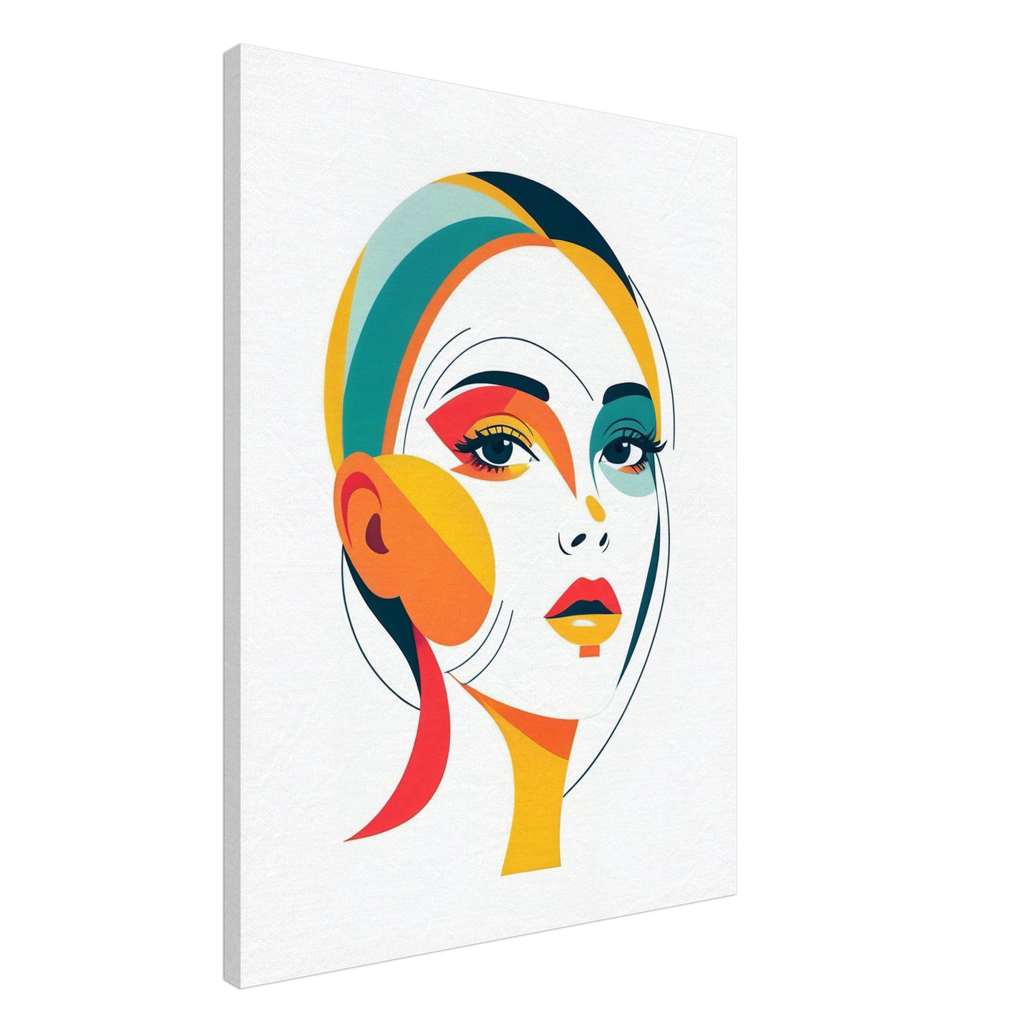 Radiant Beauty - Eye-Catching Minimalist Abstract Art