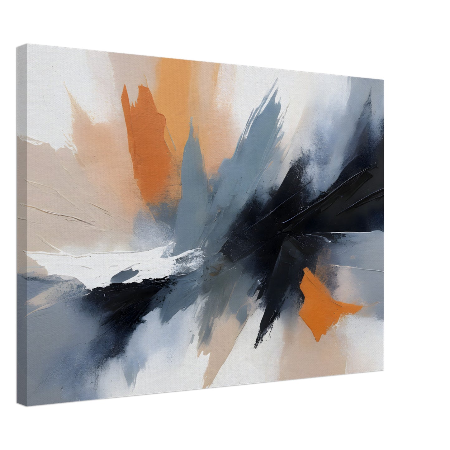 Majestic Serenity: Abstract Minimalist Wall Art